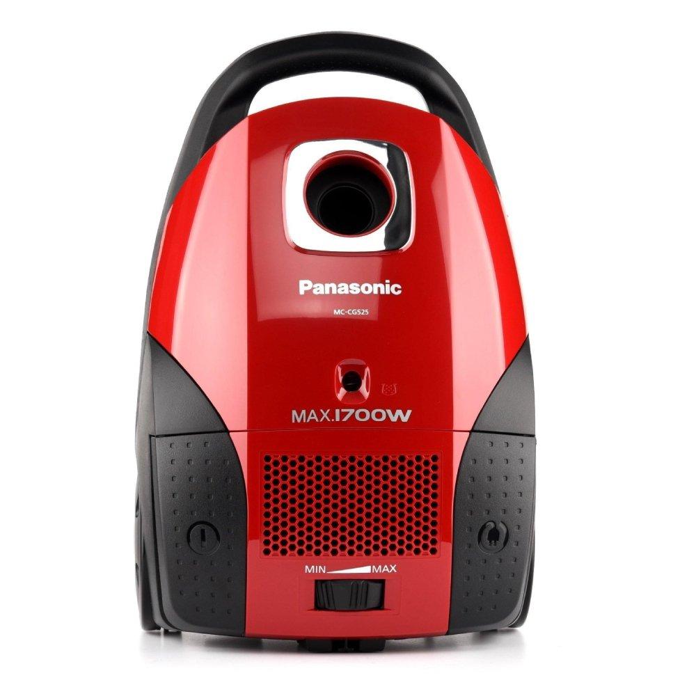 Panasonic Vacuum Cleaner, 1700W, 4 Liters, MC-CG525R - Grey/Red
