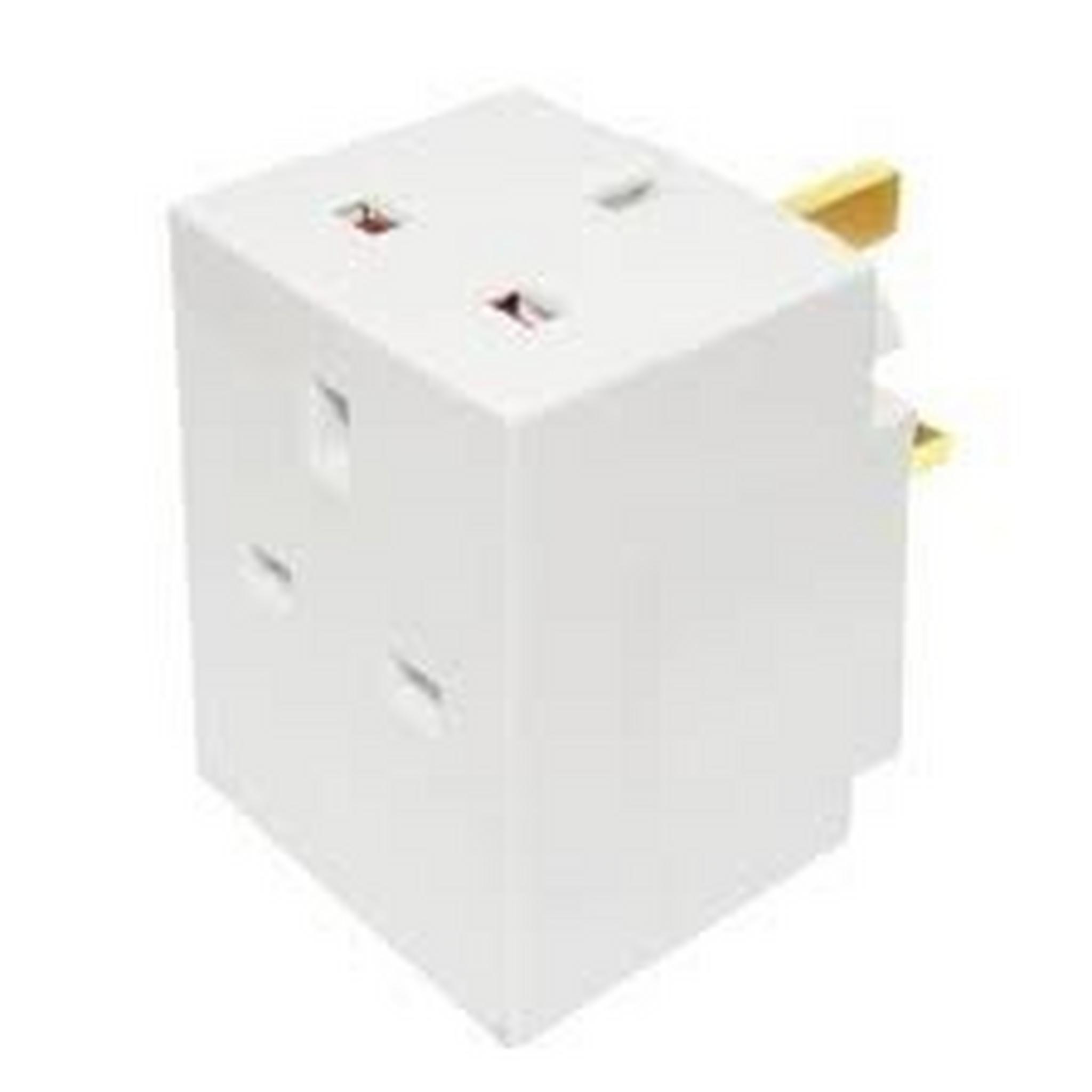 Masterplug Indoor Power 3-Way Fused Adapter - White
