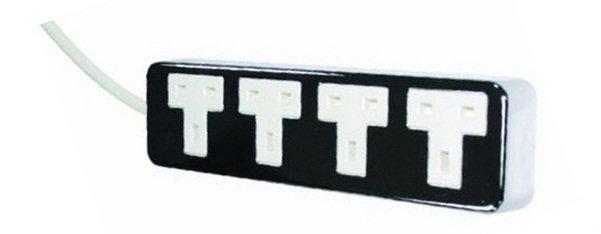 Master Plug UG2CHW 4 Way 2 Meters Extension Cord Price in Kuwait Xcite