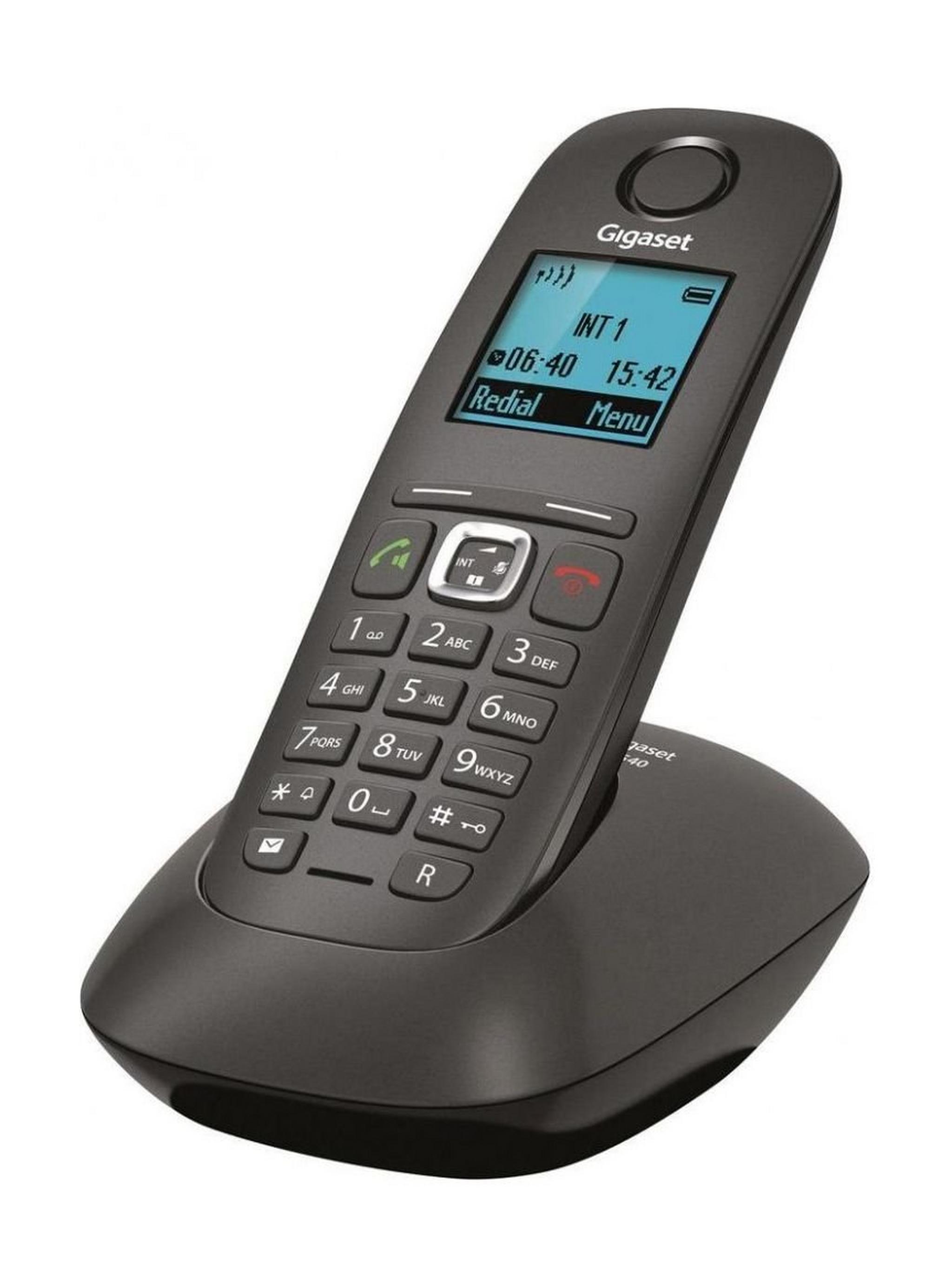 Siemens Gigaset A540 Landline Telephone - Black