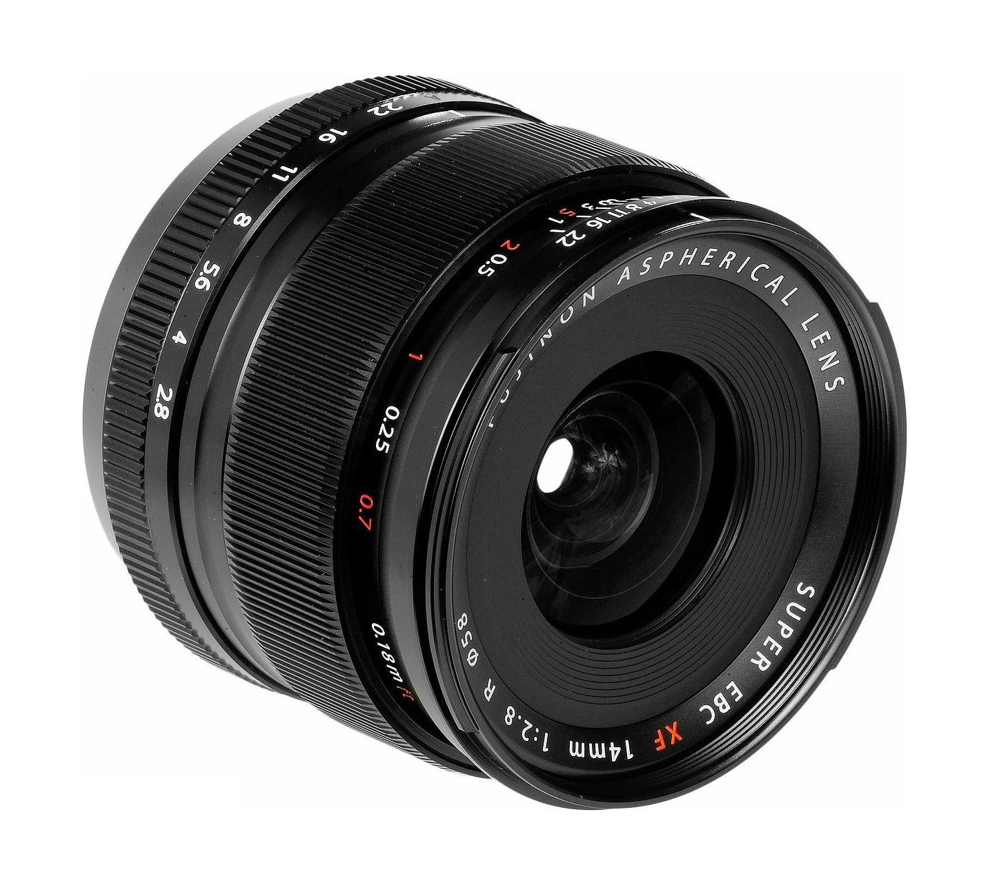 Fuji XF 14mm f/2.8 R Ultra Wide-Angle Lens - Black