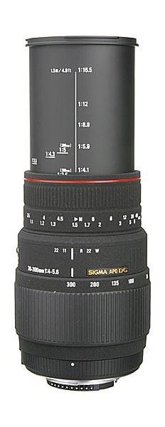 Sigma 70-300mm F4-5.6 APO DG Macro - Nikon Mount