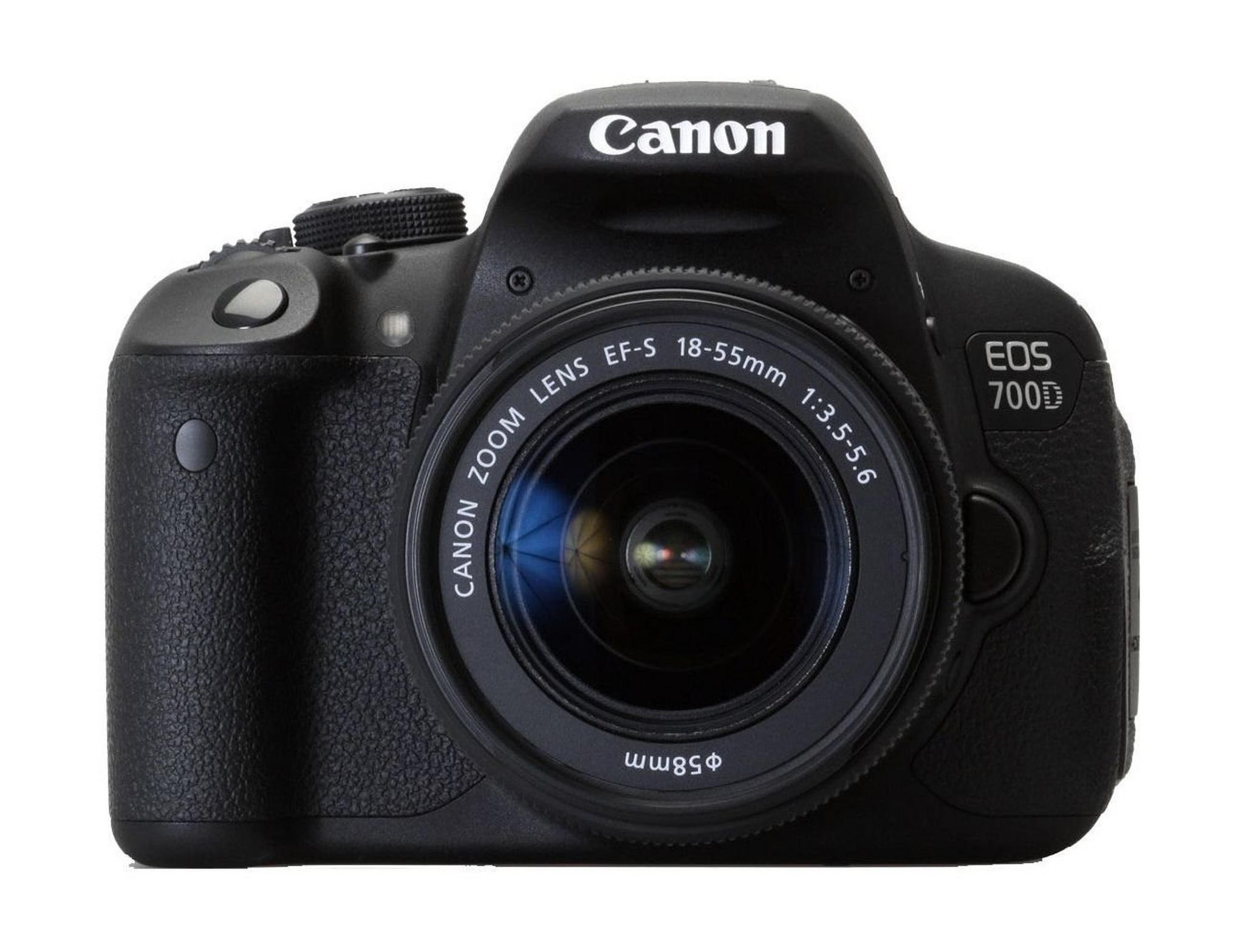 Canon EOS-700D 18MP DSLR Camera With 18-55mm Zoom Lens