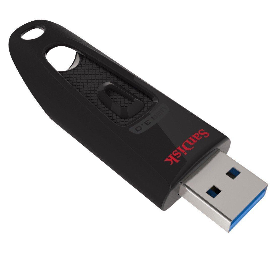 SanDisk Ultra 32GB USB 3.0 Flash Drive - Black (SDCZ48-032G-U46)