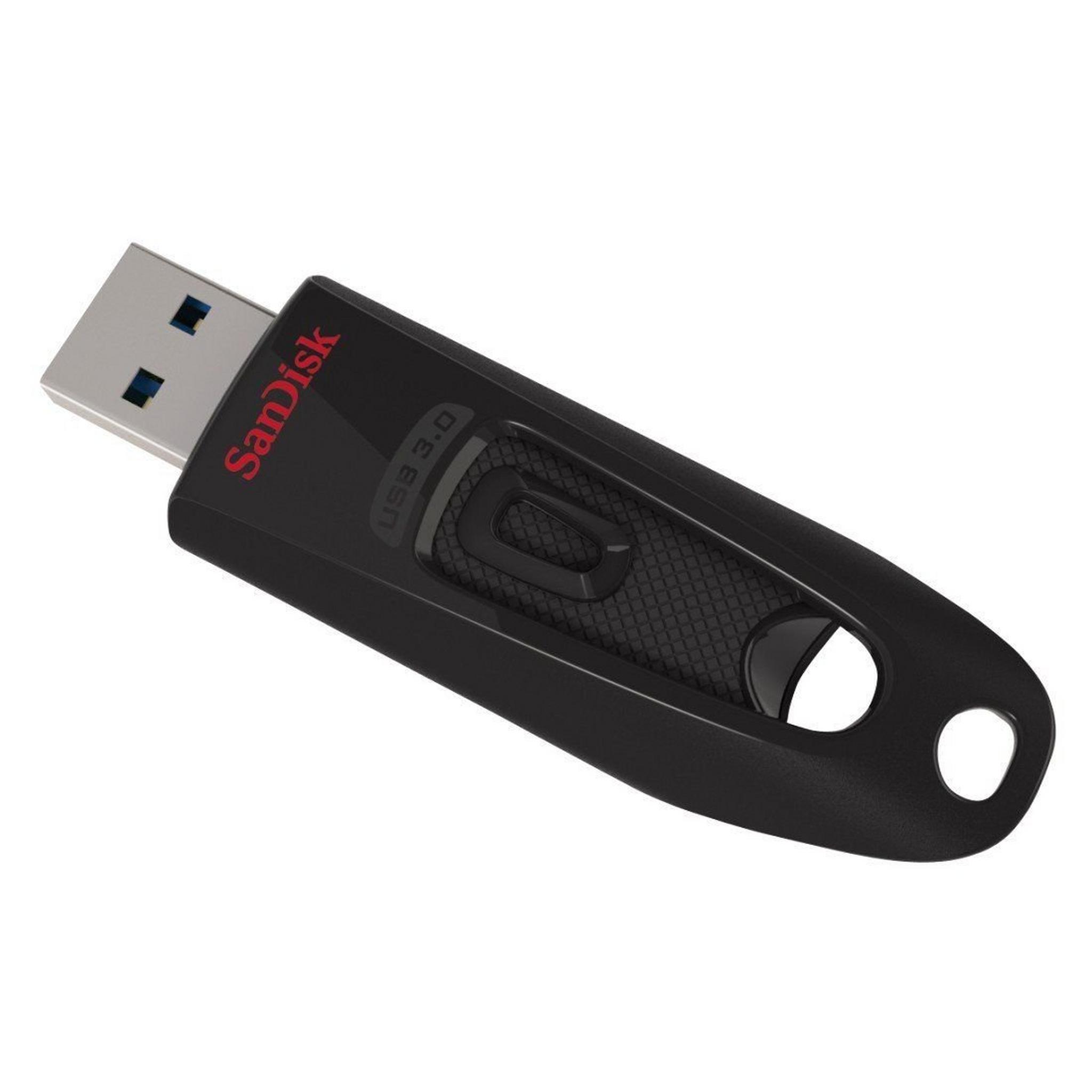 SanDisk Ultra 16GB USB 3.0 Flash Drive - Black (SDCZ48-016G-U46)