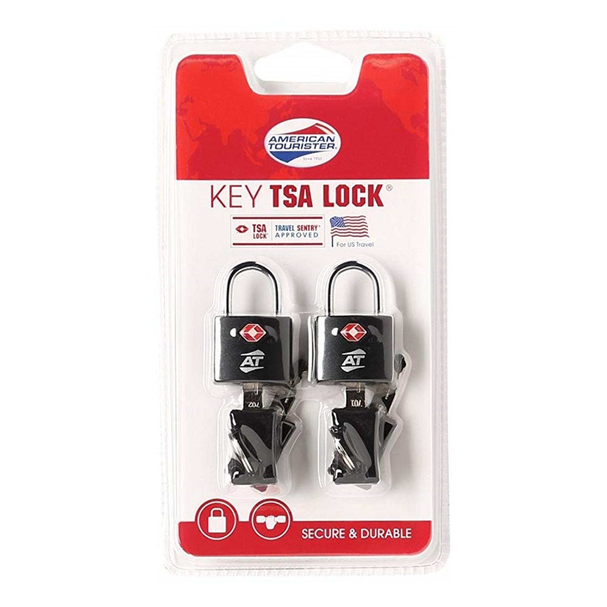 American Tourister Key Lock (Z19X09004) Black