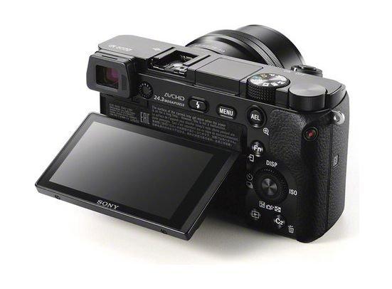 Sony Alpha a6000 Mirrorless Digital Camera with 16-50mm Lens - Black