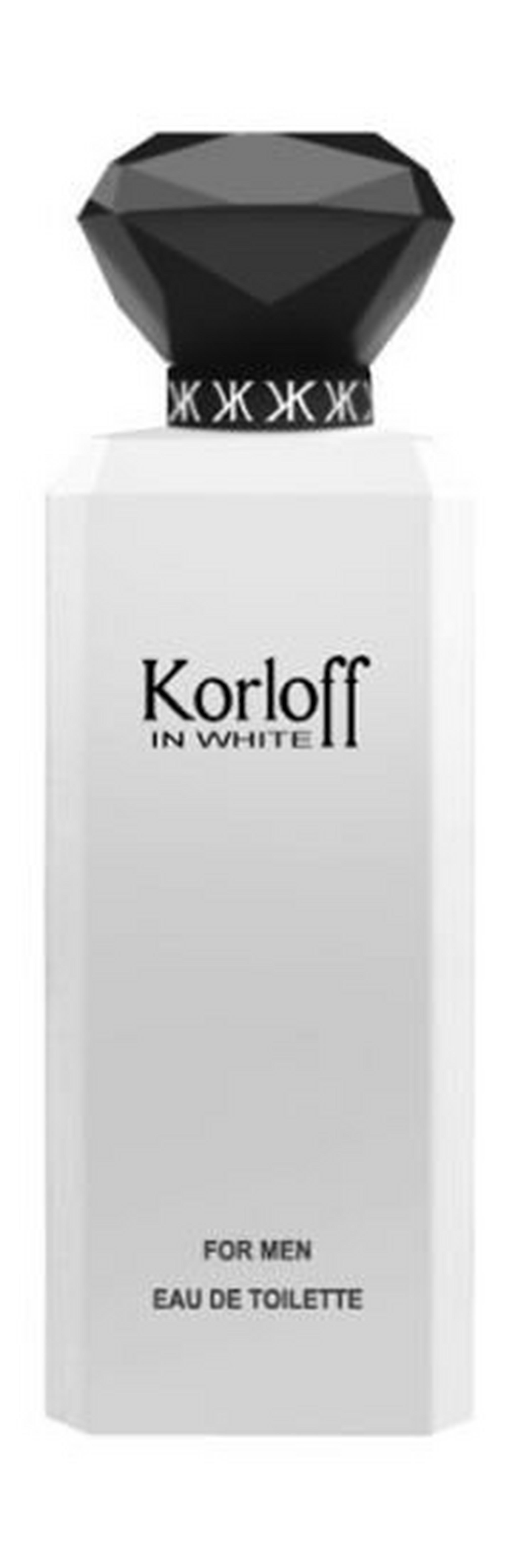 In White Korloff For Men 88 ML Eau de Toilette