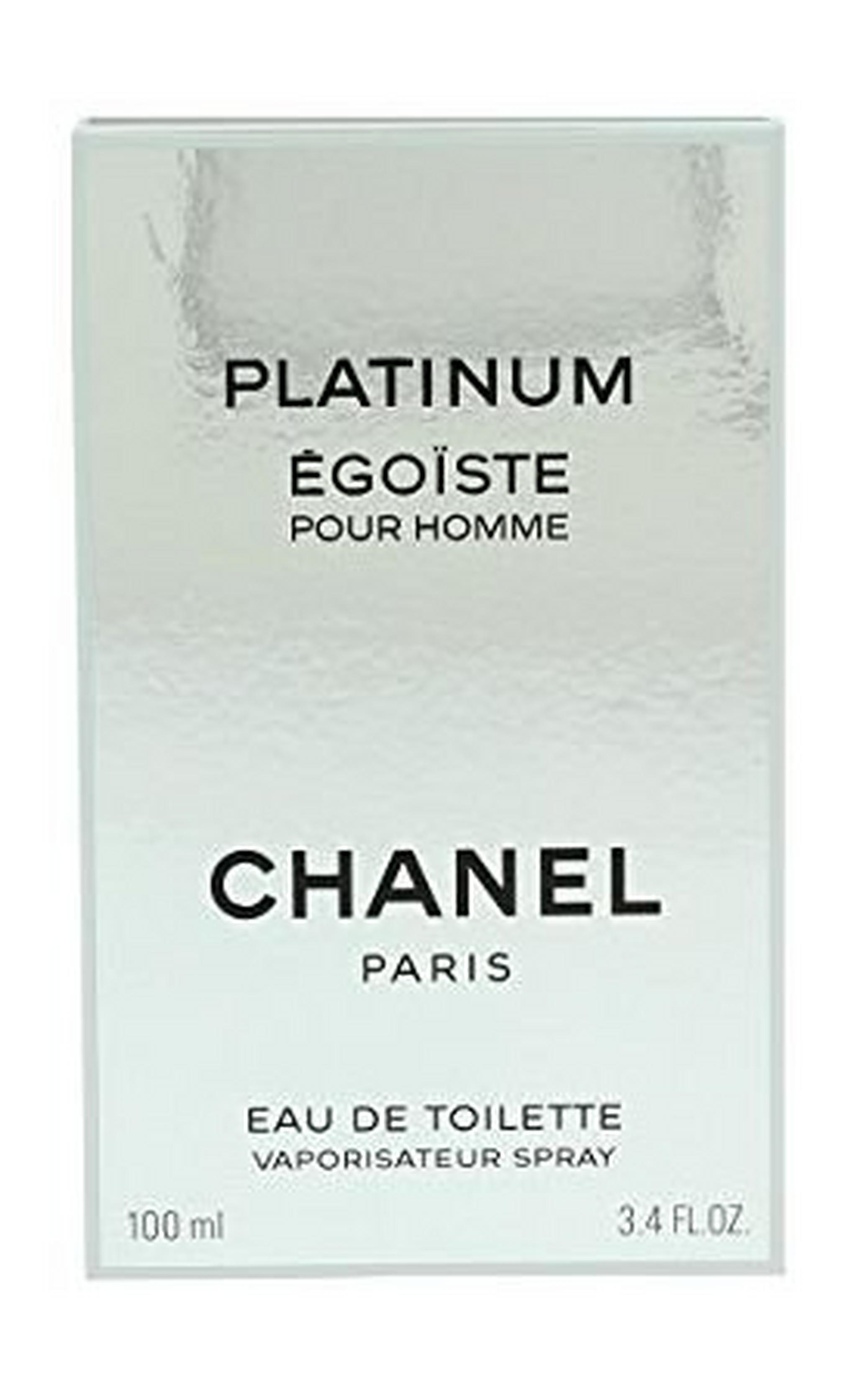 Platinum Egoiste by Chanel for Men 100mL Eau de Toilette
