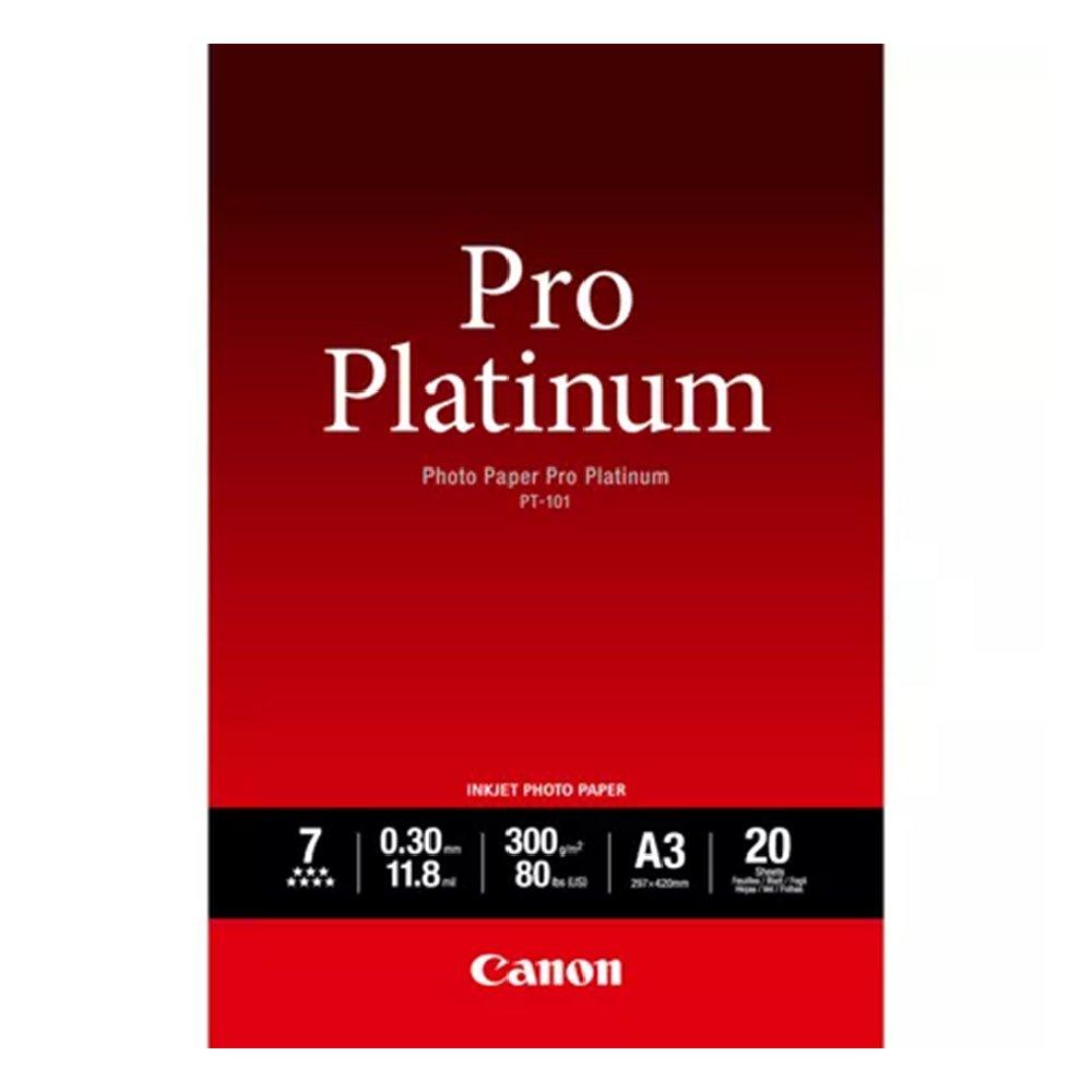 Canon Pro Platinum A3 Photo Paper, 2768B017AB