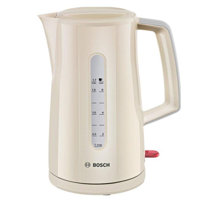 Buy Bosch 3000w kettle, 1. 7l, twk3a037gb – cream in Kuwait