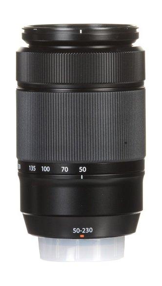 عدسة فوجي فيلم إكس سي ٥٠ - ٢٣٠ ملم وفتحة عدسة / ٤,٥ - ٦,٧ ونظام تثبيت الصورة البصري أو آي إس2  - أسود