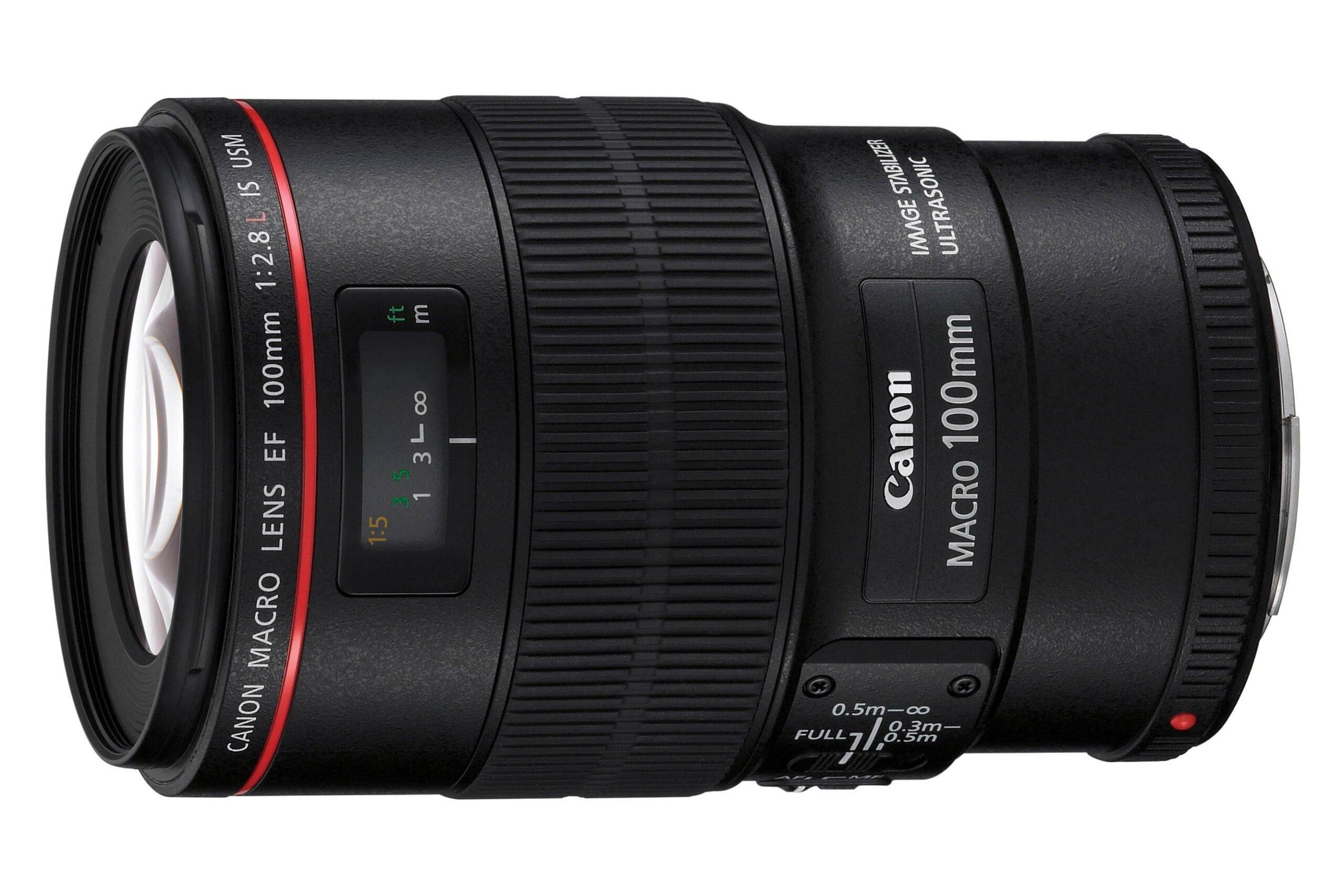 Canon EF 100mm f/2.8L Macro IS USM Camera Lens