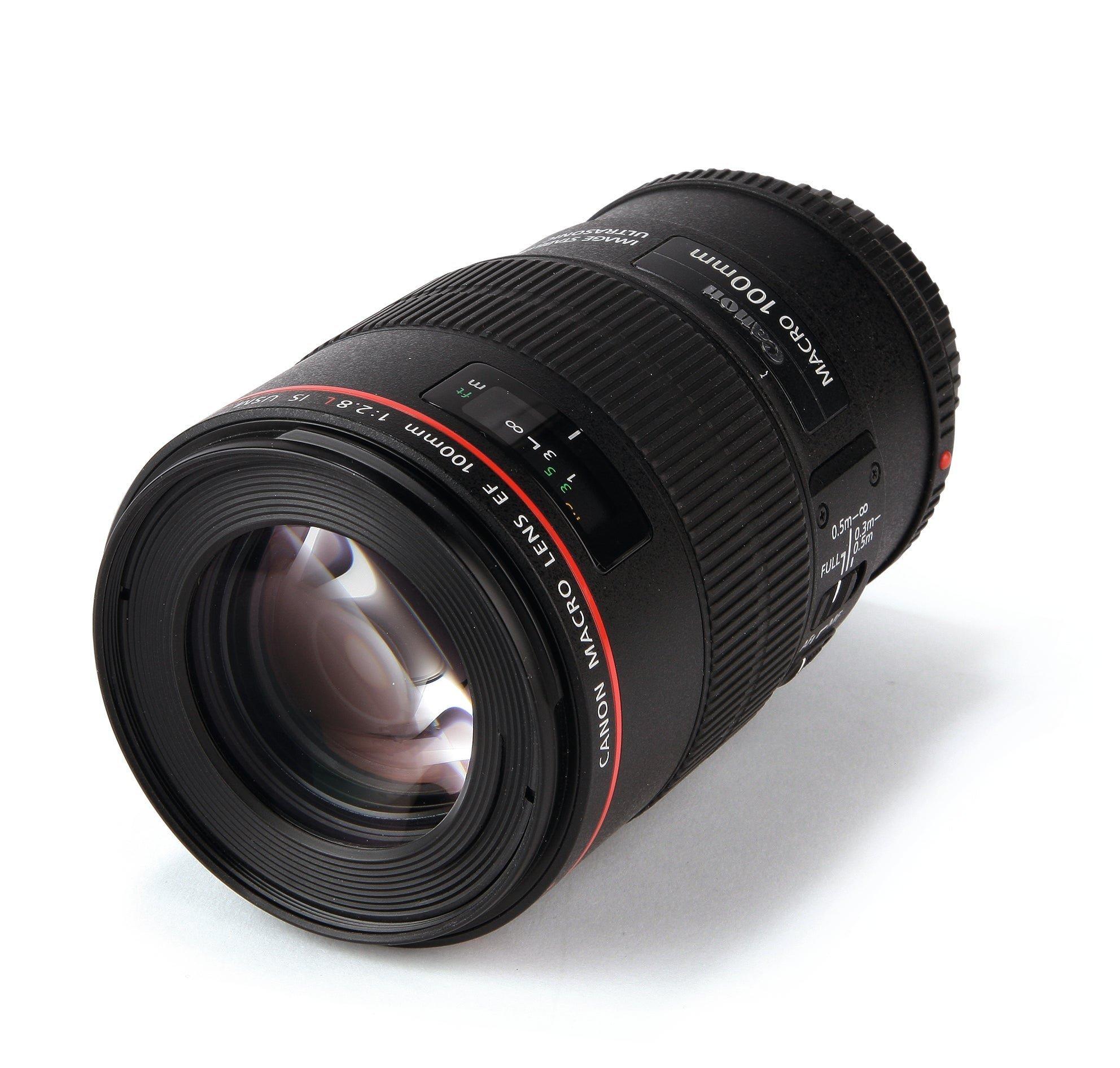 Canon EF 100mm f/2.8L Macro IS USM Camera Lens
