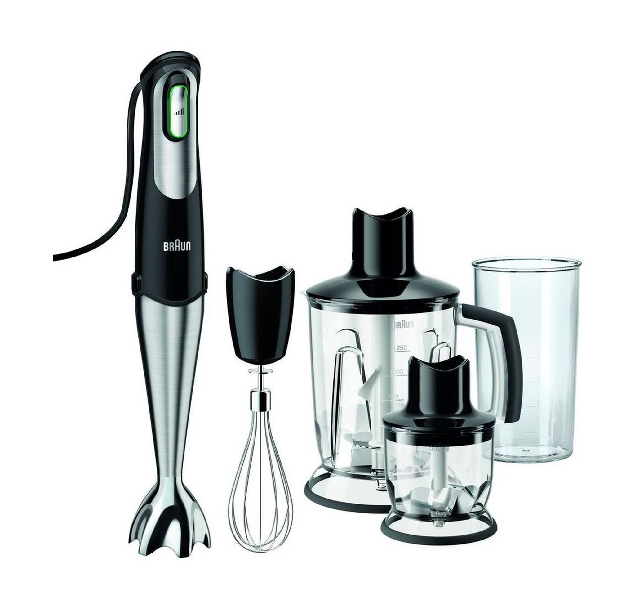Braun Hand Blender with Chopper and Whisk - 750W (MQ745)