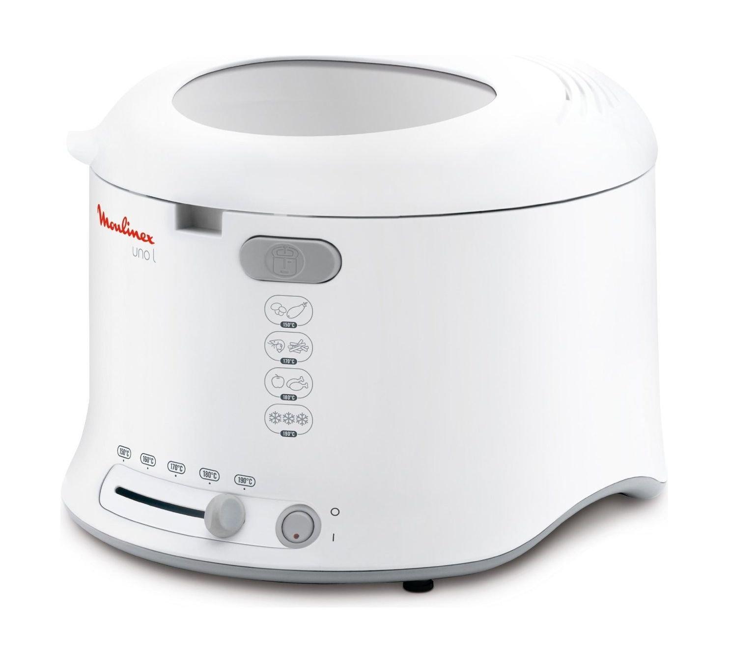 Moulinex 2L Deep Fryer 1600W (AF1651) White Price in Kuwait Xcite