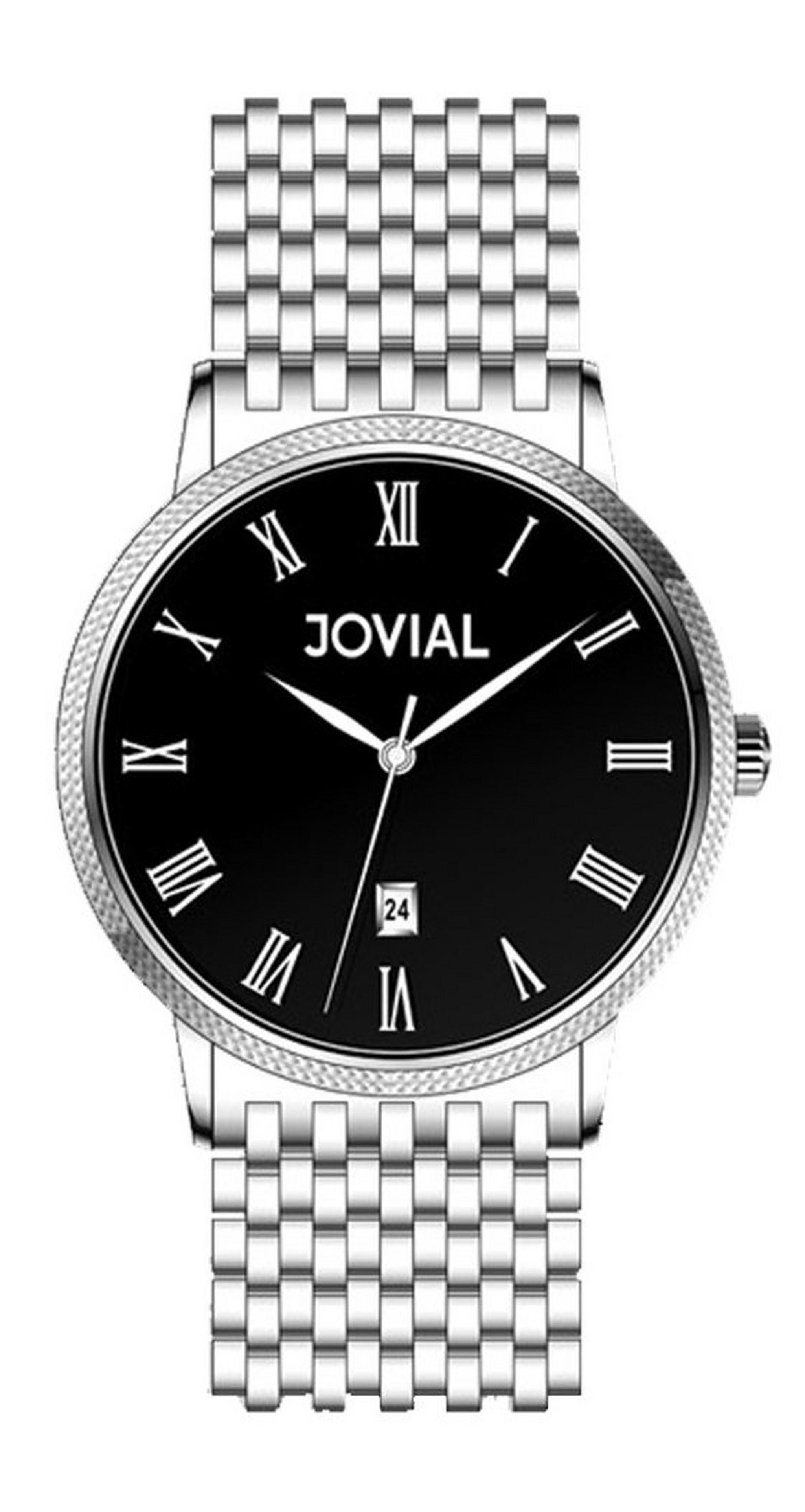 Jovial 5023-GSMQ-03 Gents Watch - Metal Strap