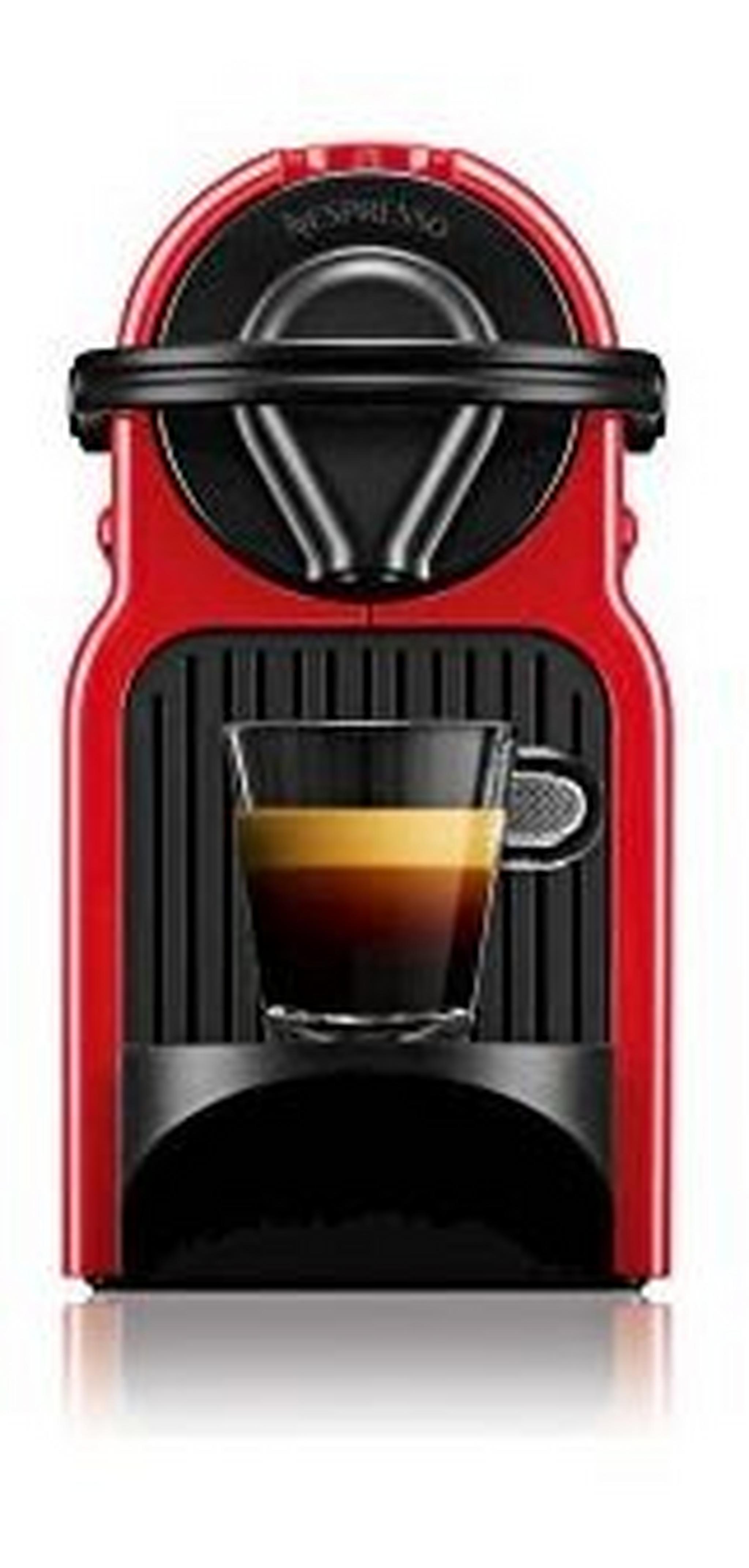 Nespresso Inissia Coffee Machine, 1260 W, 0.7L, C40-ME-RE-NE - Red