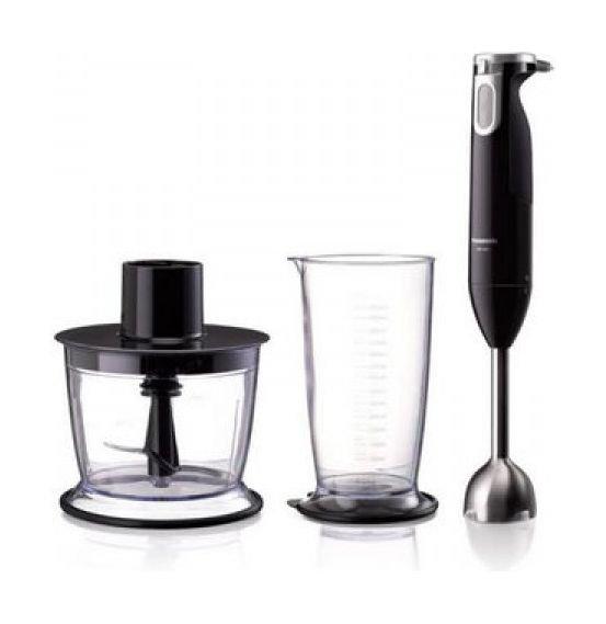 Panasonic Hand Blender with Chopper and Whisk, 600 W, MXSS1BTZ Black