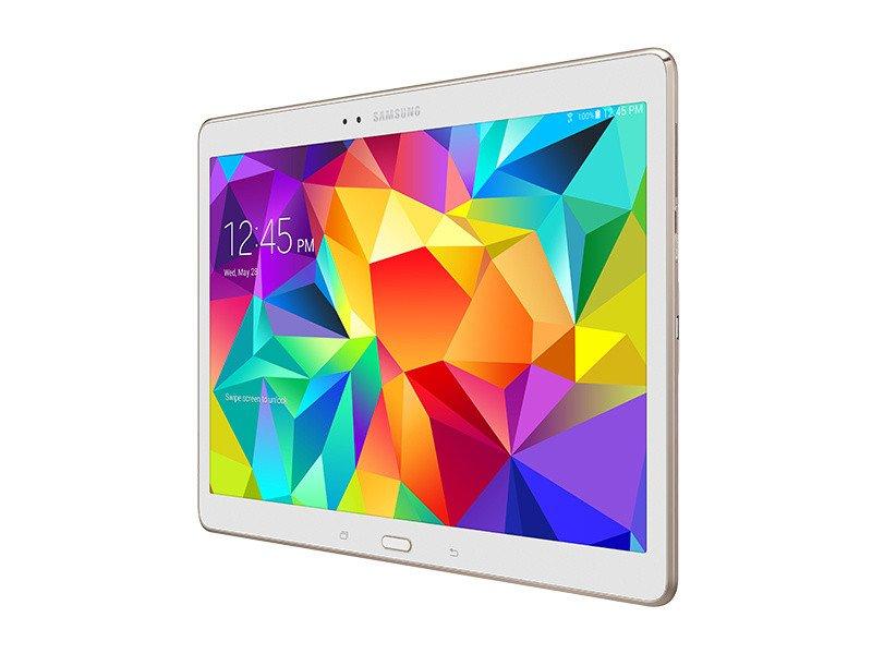 سامسونج جالكسي تاب أس - ١٦ جيجا بايت - ٨ ميجا بكسل - ٤ جي أل تي إي - ١٠.٥ بوصة - أبيض (T8050)