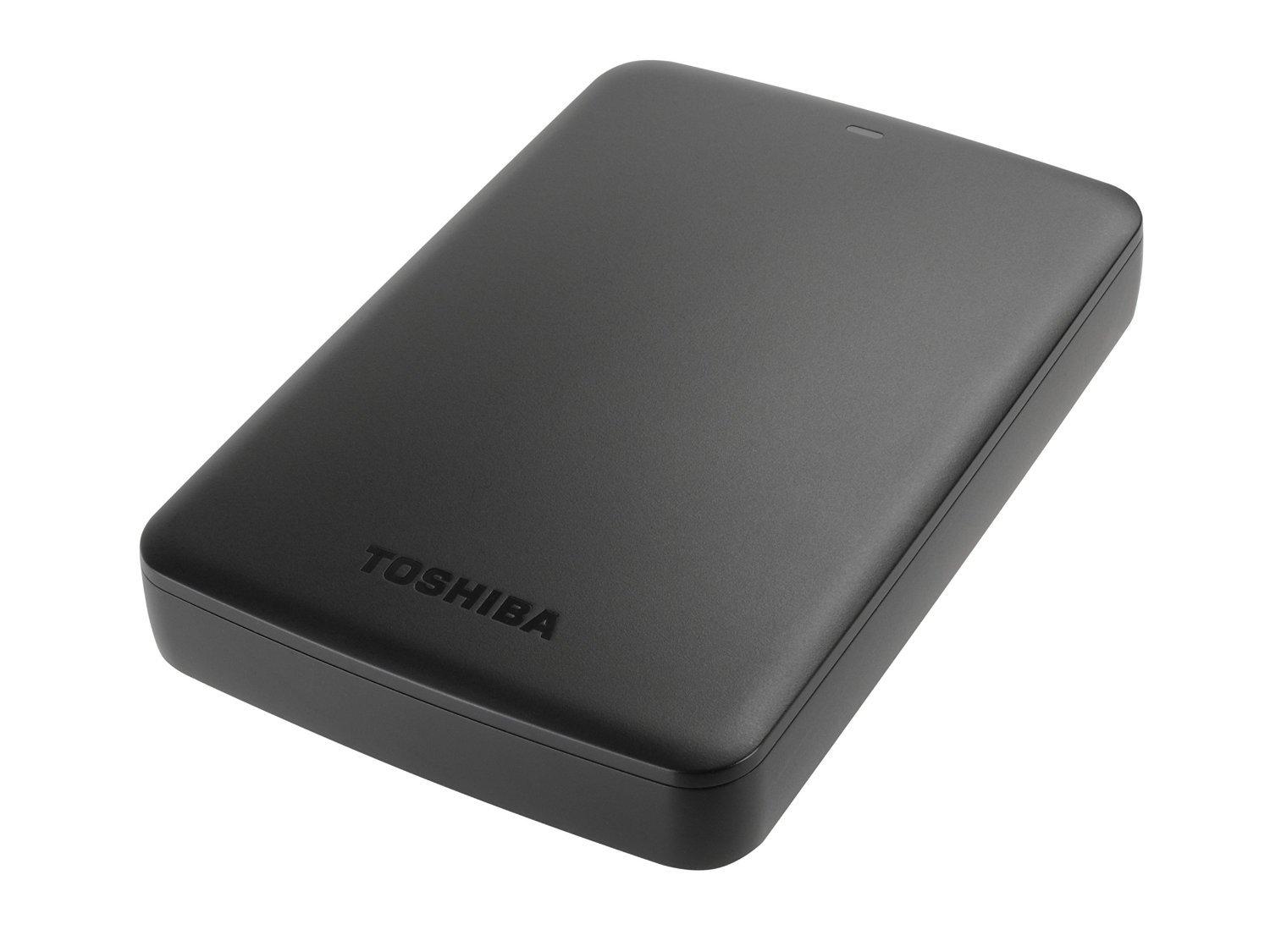 Toshiba Canvio Basic 2TB USB3 External Hard Drive Black