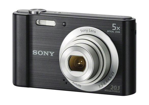 Sony DSC-W800 20MP Digital Compact Camera - Black