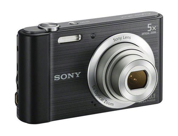 Sony DSC-W800 20MP Digital Compact Camera - Black
