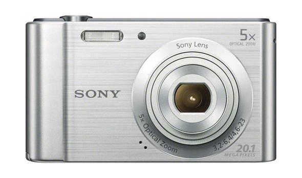 Sony DSC-W800 20MP Digital Compact Camera - Silver