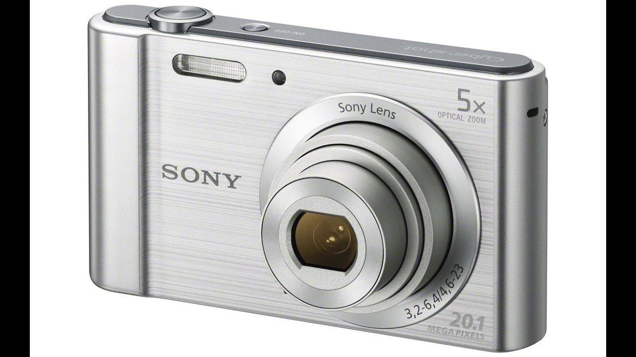 Sony DSC-W800 20MP Digital Compact Camera - Silver