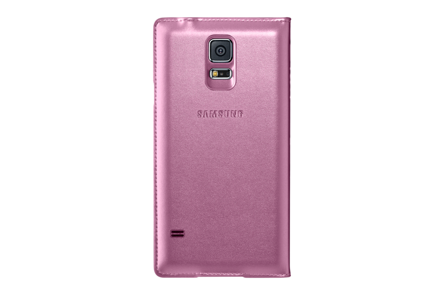 Samsung Galaxy S5 S-View Cover - Pink