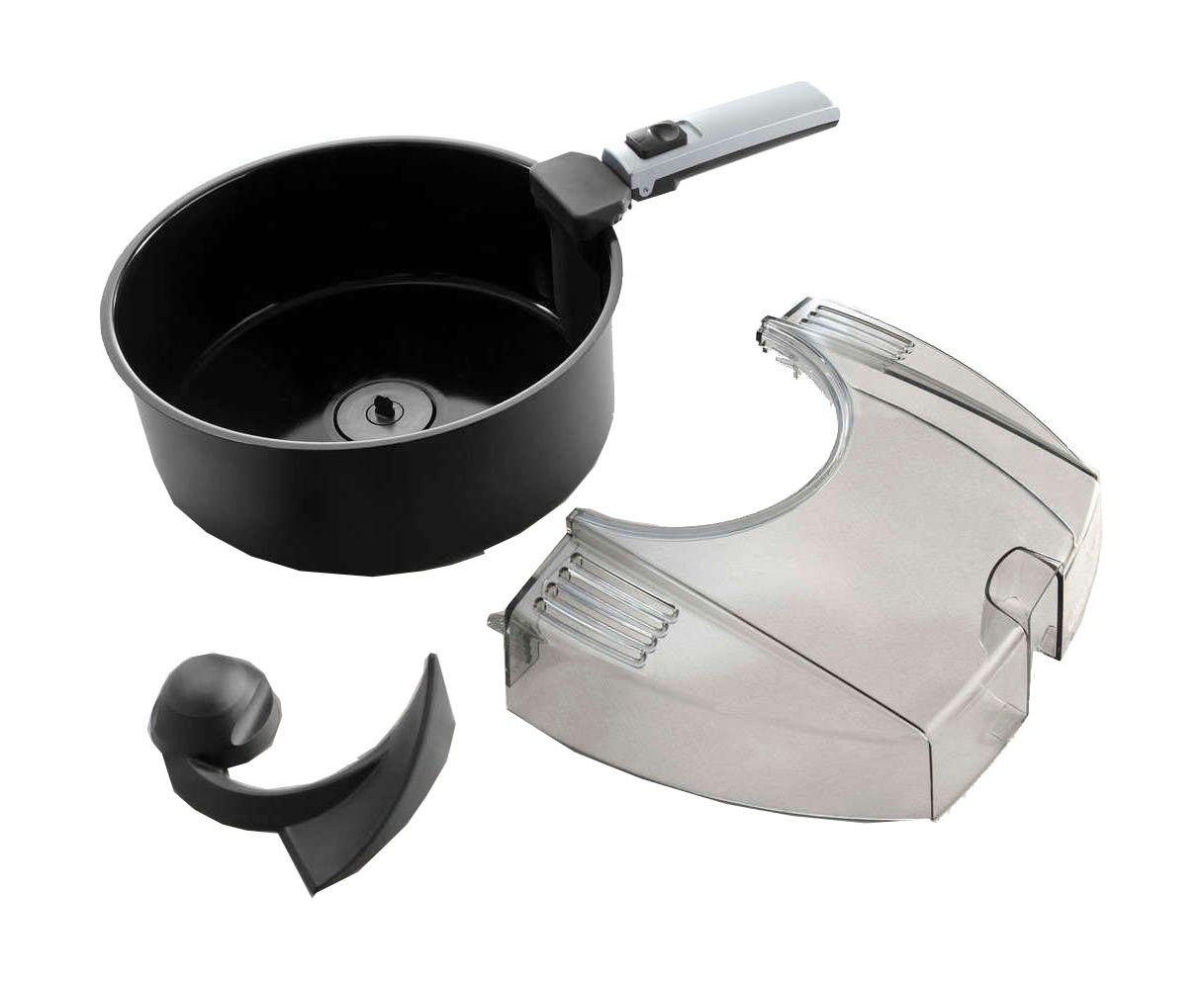 قلاية هوائية كلاسيك متعددة الاستعمالات من ديلونجي، قدرة 1400 واط، سعة 1.5 لتر، FH1163 - أسود/رمادي