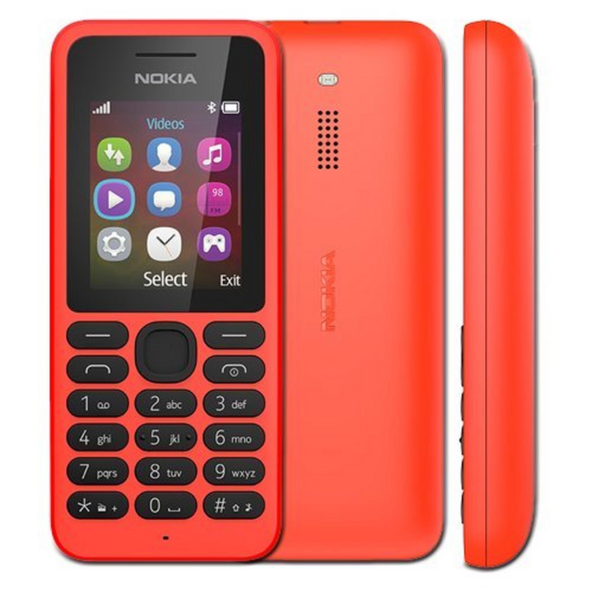 Nokia 130 Dual SIM Feature Phone 1.8-inch - Red