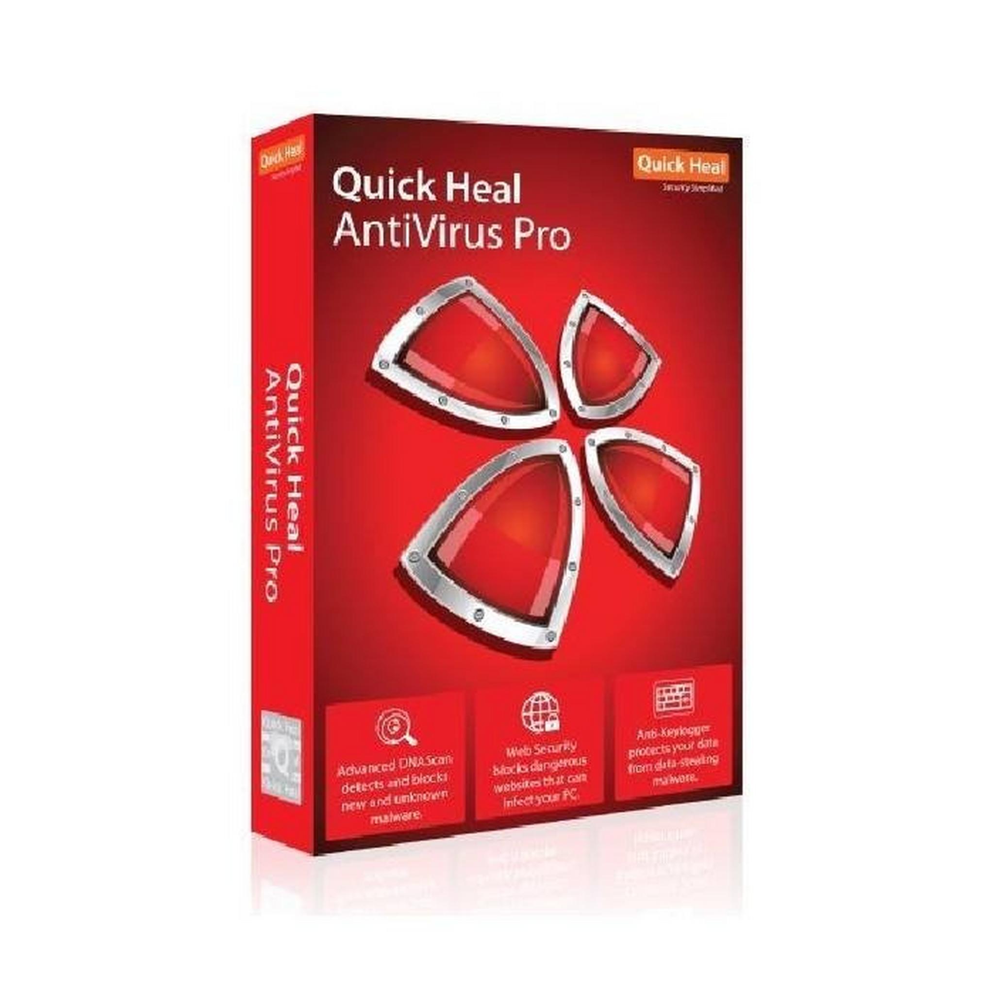Quick heal Anti-Virus Pro 2018 (QAVOEM1501)