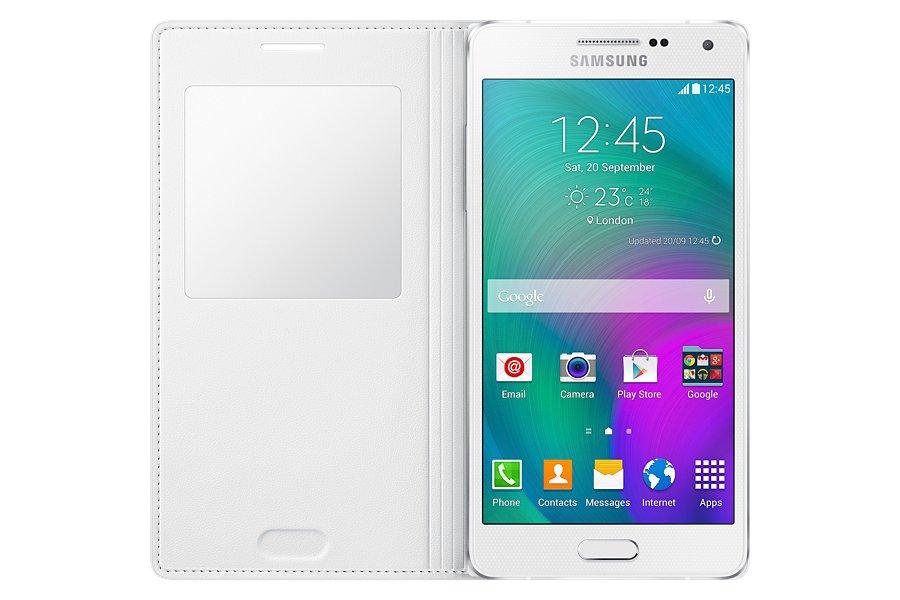 Samsung Galaxy A5 S View Flip Cover - White