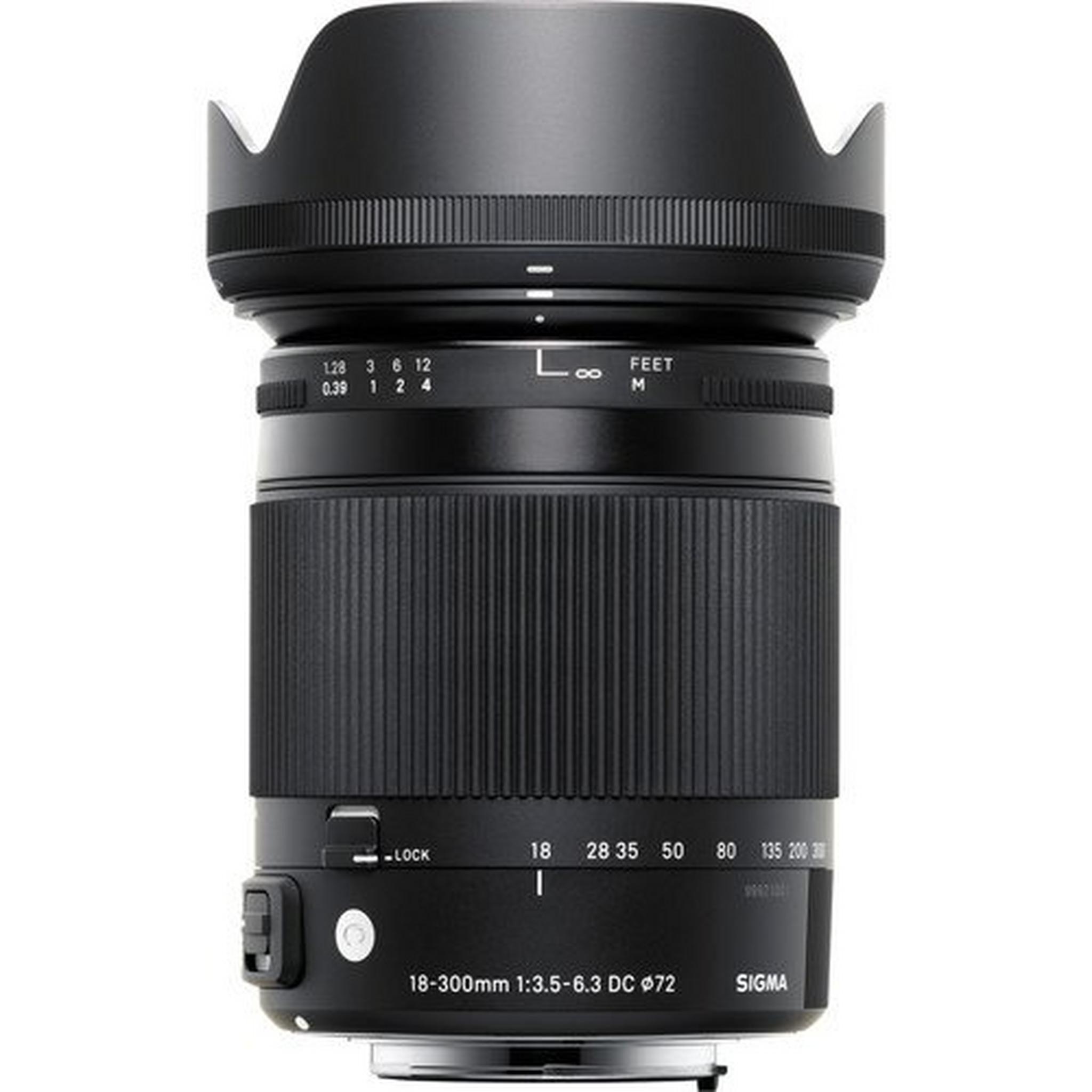 Sigma 18-300mm F3.5-6.3 DC Macro OS HSM Lens - Canon Mount