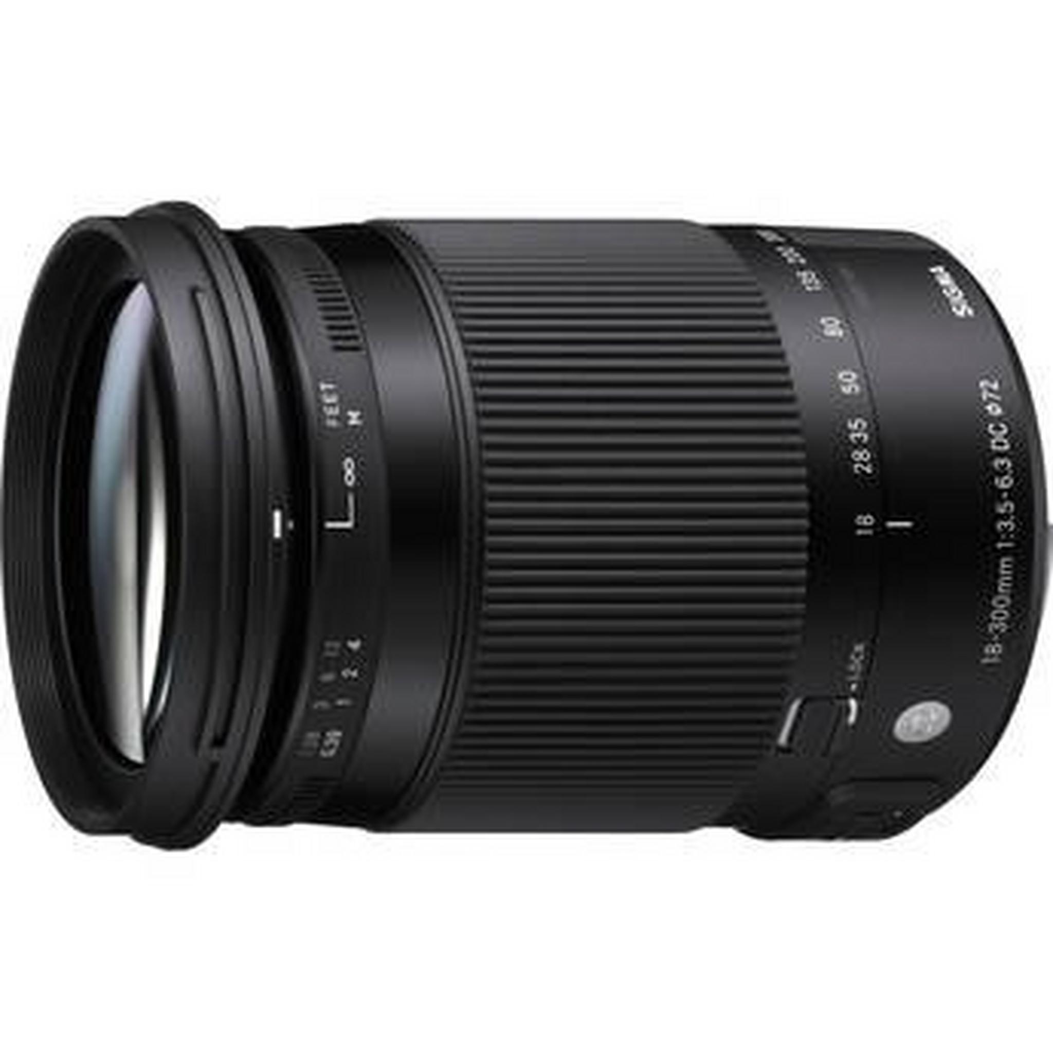Sigma 18-300mm F3.5-6.3 DC Macro OS HSM Lens - Nikon Mount