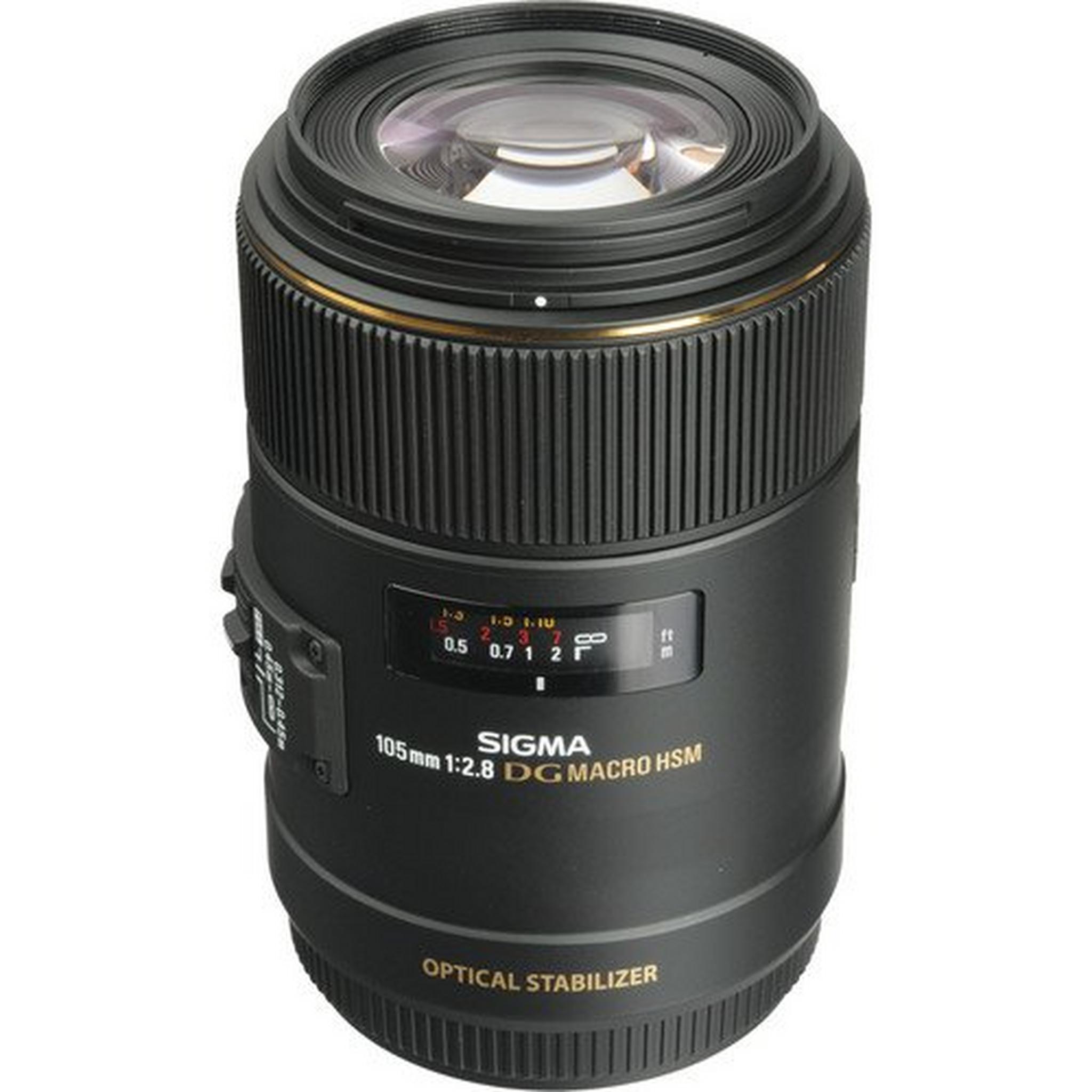Sigma 105mm f2.8 DG Macro OS HSM Lens - Canon Mount