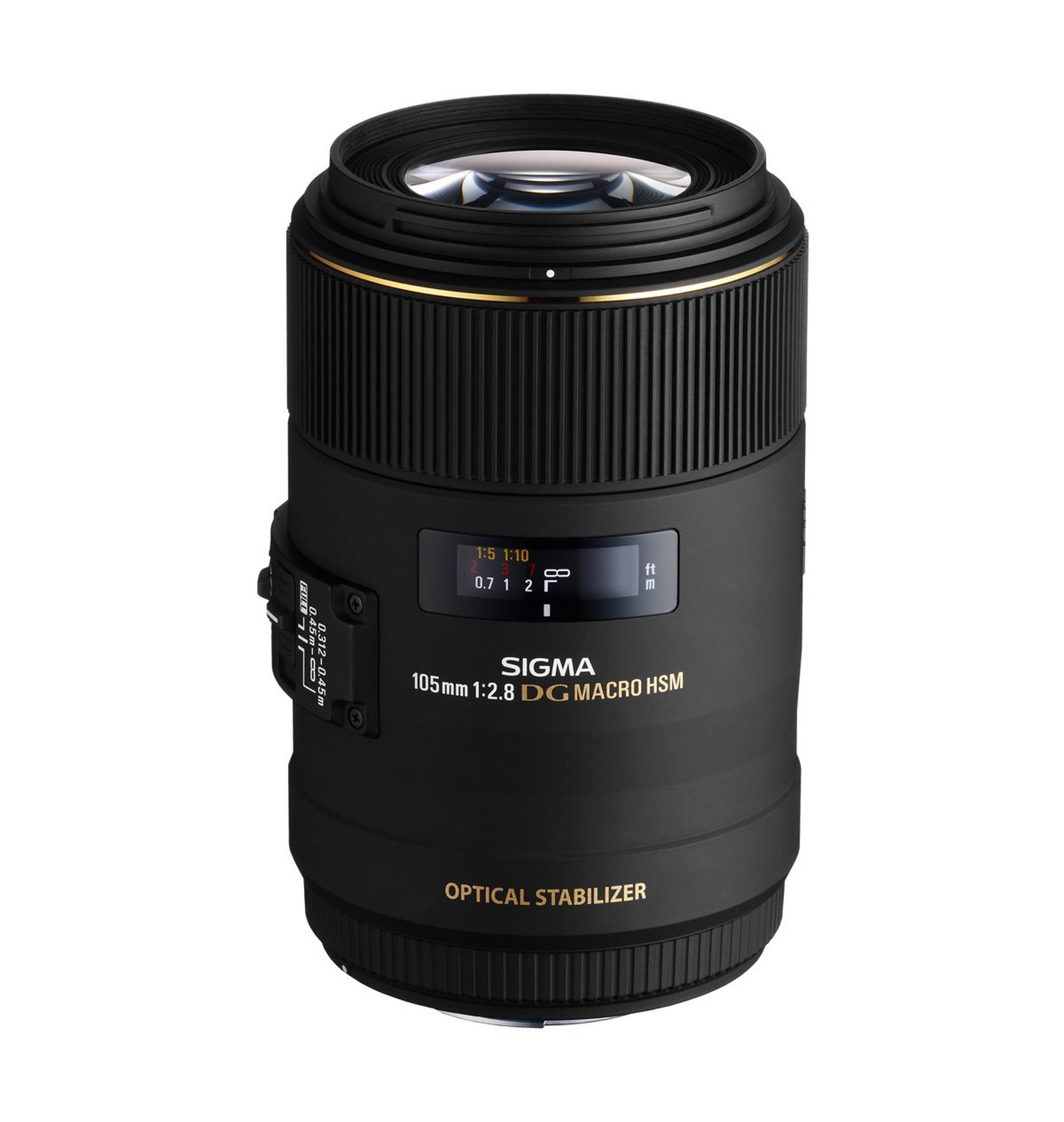 Sigma 105mm f2.8 DG Macro OS HSM Lens - Nikon Mount