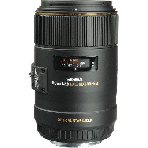Sigma 105mm f2.8 DG Macro OS HSM Lens - Nikon Mount