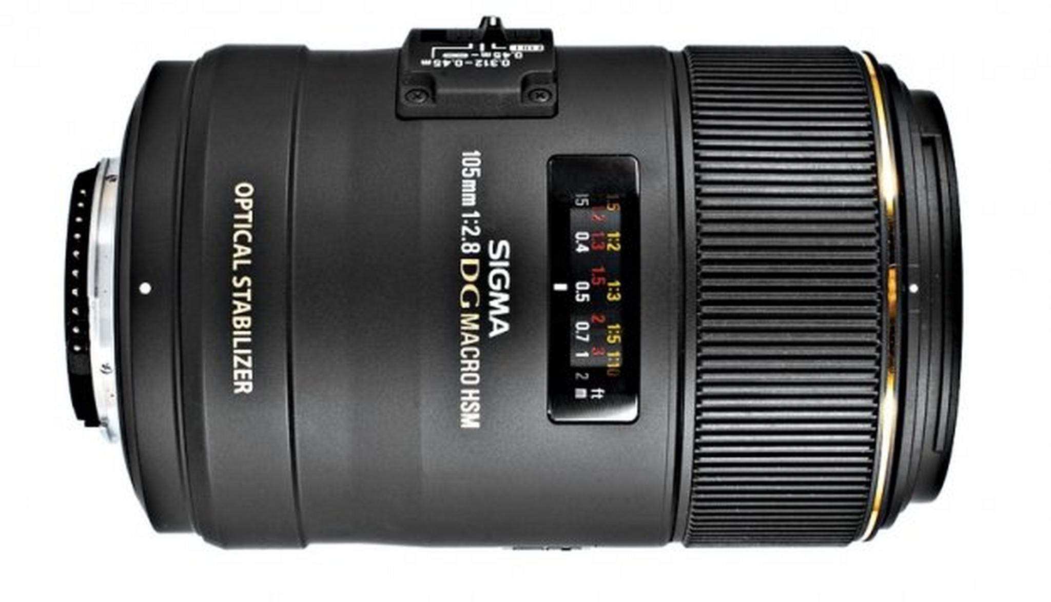 Sigma 105mm f2.8 DG Macro OS HSM Lens - Nikon Mount