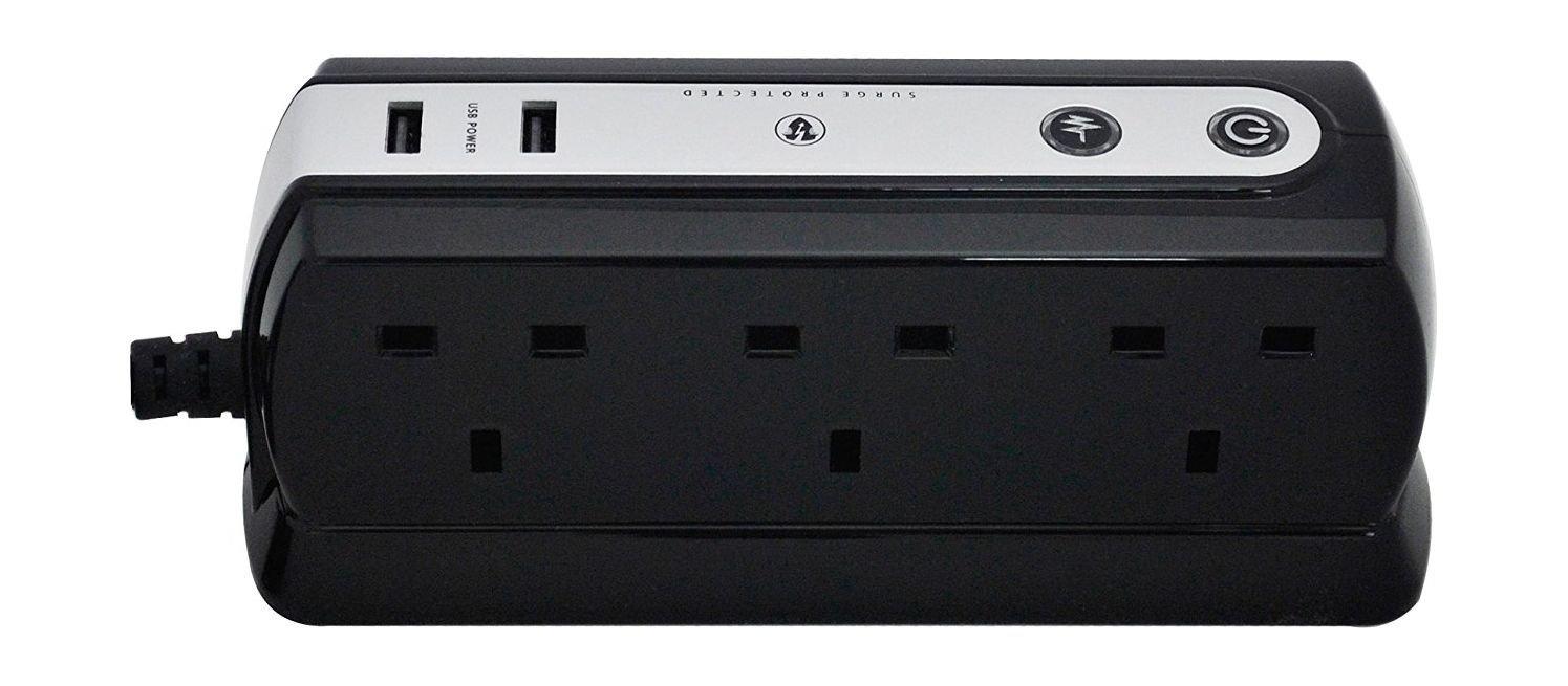 مشترك كهربائي بحماية من التيار الزائد وكابل ٢ متر من ماستر بلج