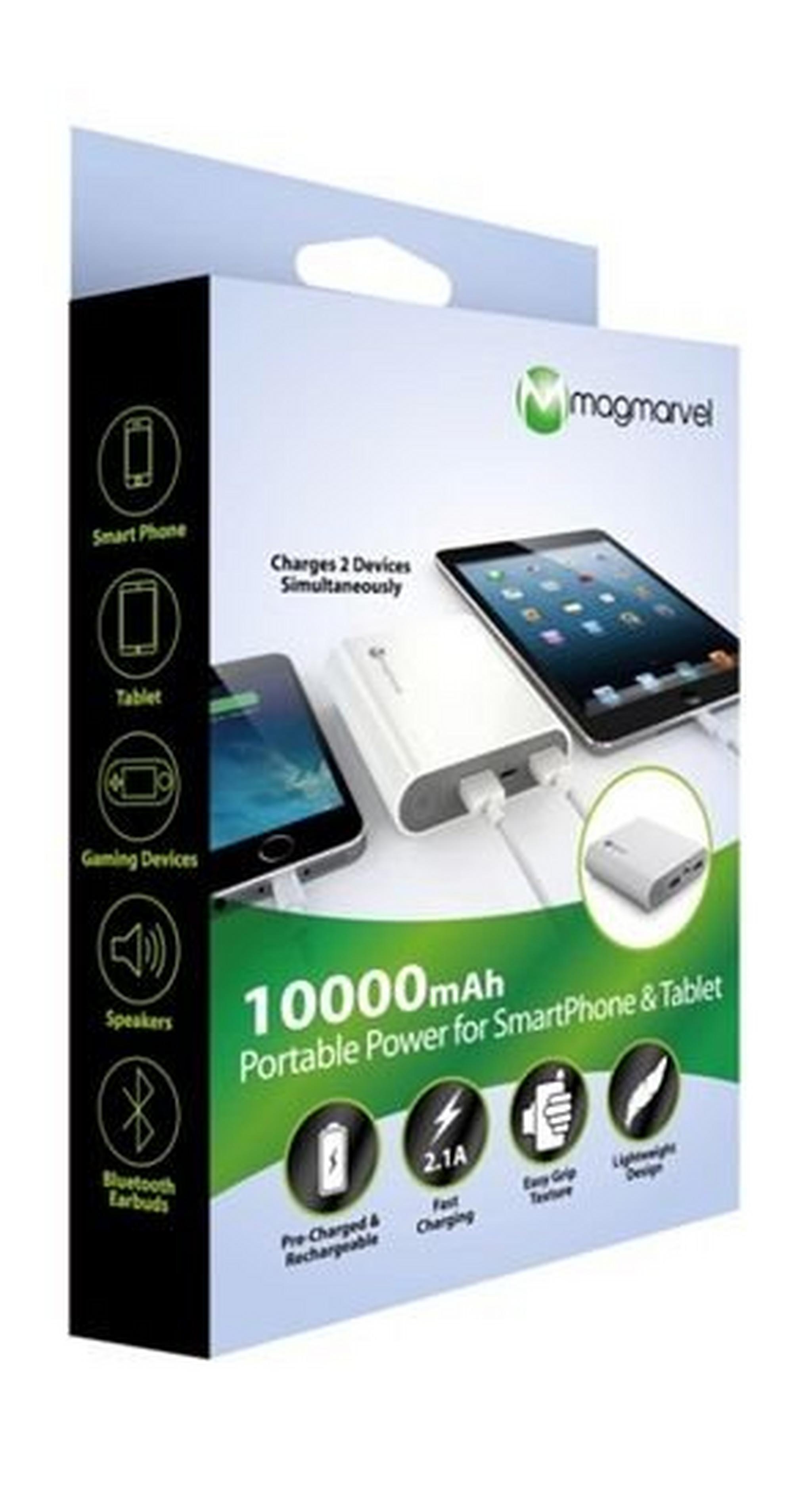 MagMarvel MAG-10K PowerBank 10000mAh - White