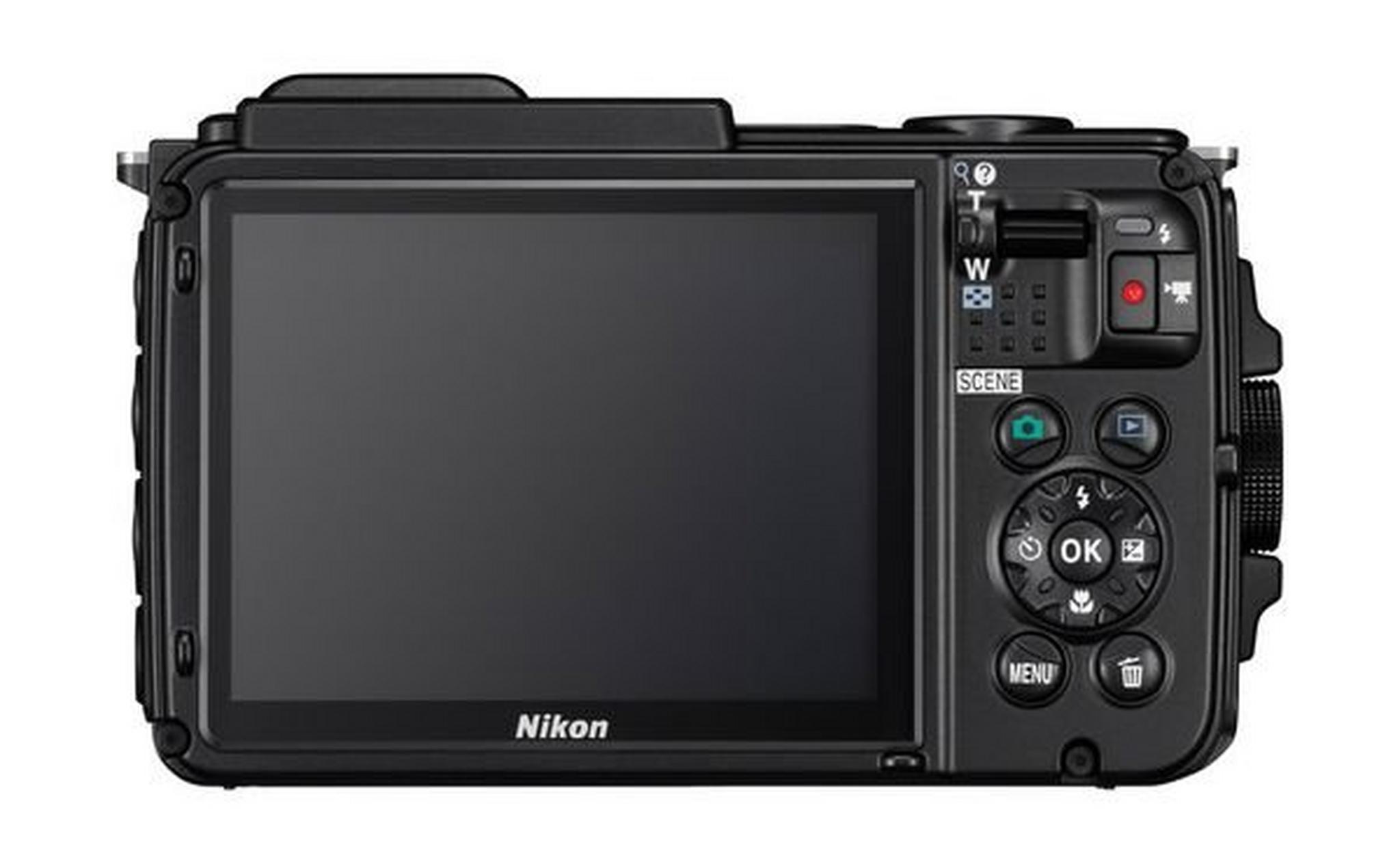 Nikon CoolPix AW130 16MP Waterproof Digital Camera - Black