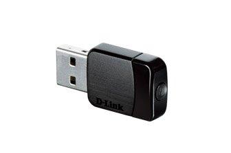 محول ٢،٠ يو اس بي مزدوج من دي لينك وايرلس أي سي DWA-171/NA