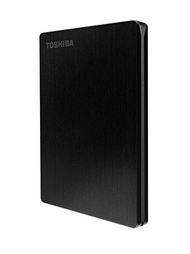 Toshiba Canvio Slim USB 3.0 1 TB External Hard Drive - Black (HDTD210EK3EA)
