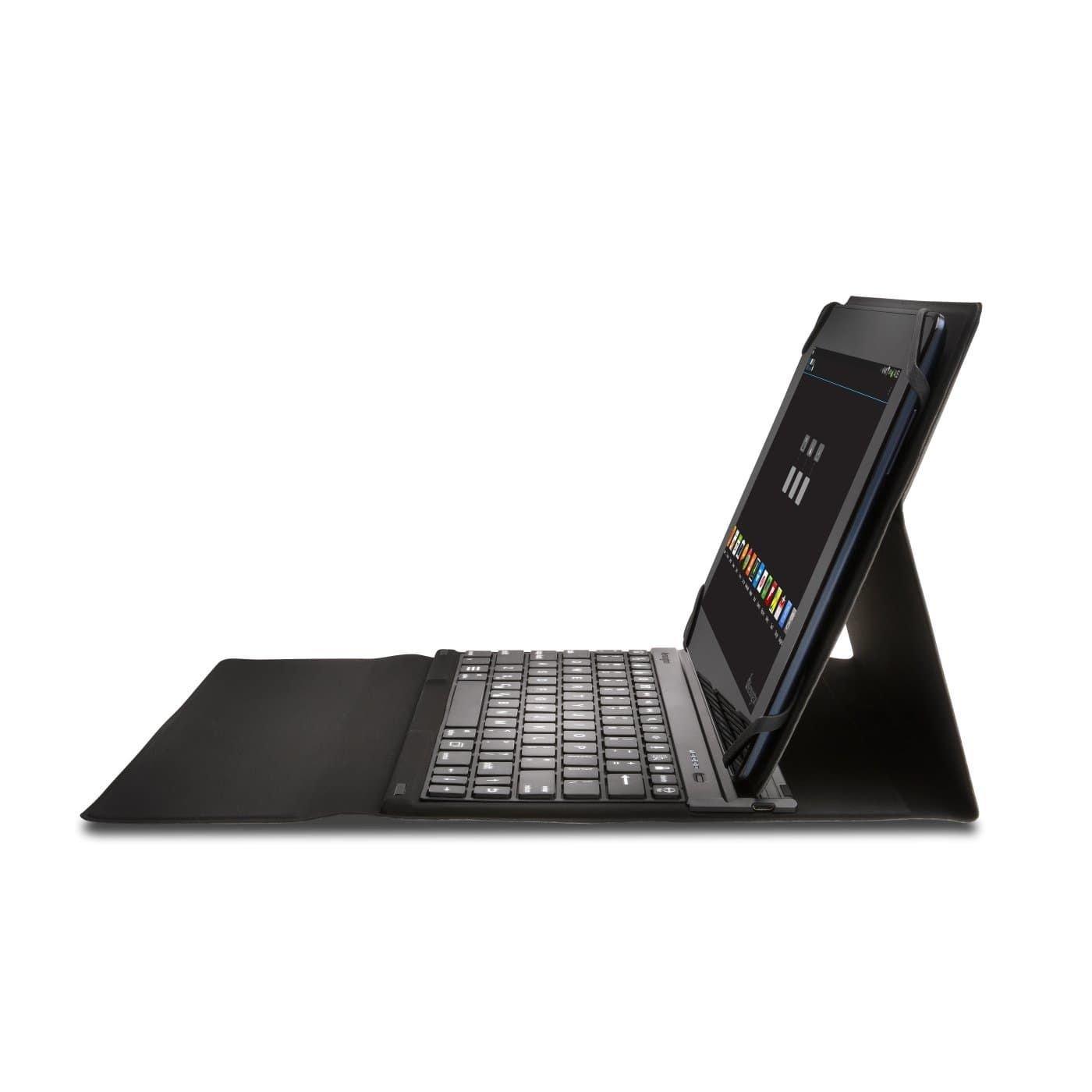 Kensington KeyFolio Fit Universal 10-Inch Tablet Case With Keyboard for Android - Black K97310WW