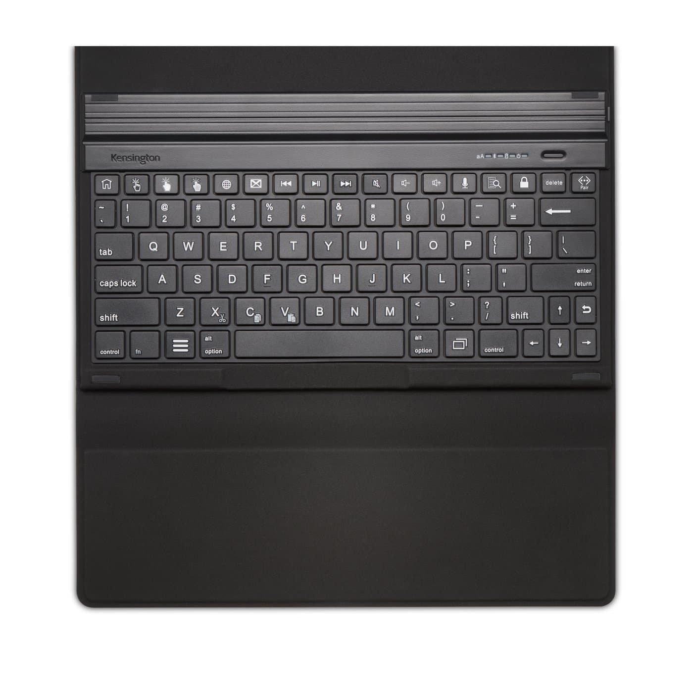 Kensington KeyFolio Fit Universal 10-Inch Tablet Case With Keyboard for Android - Black K97310WW