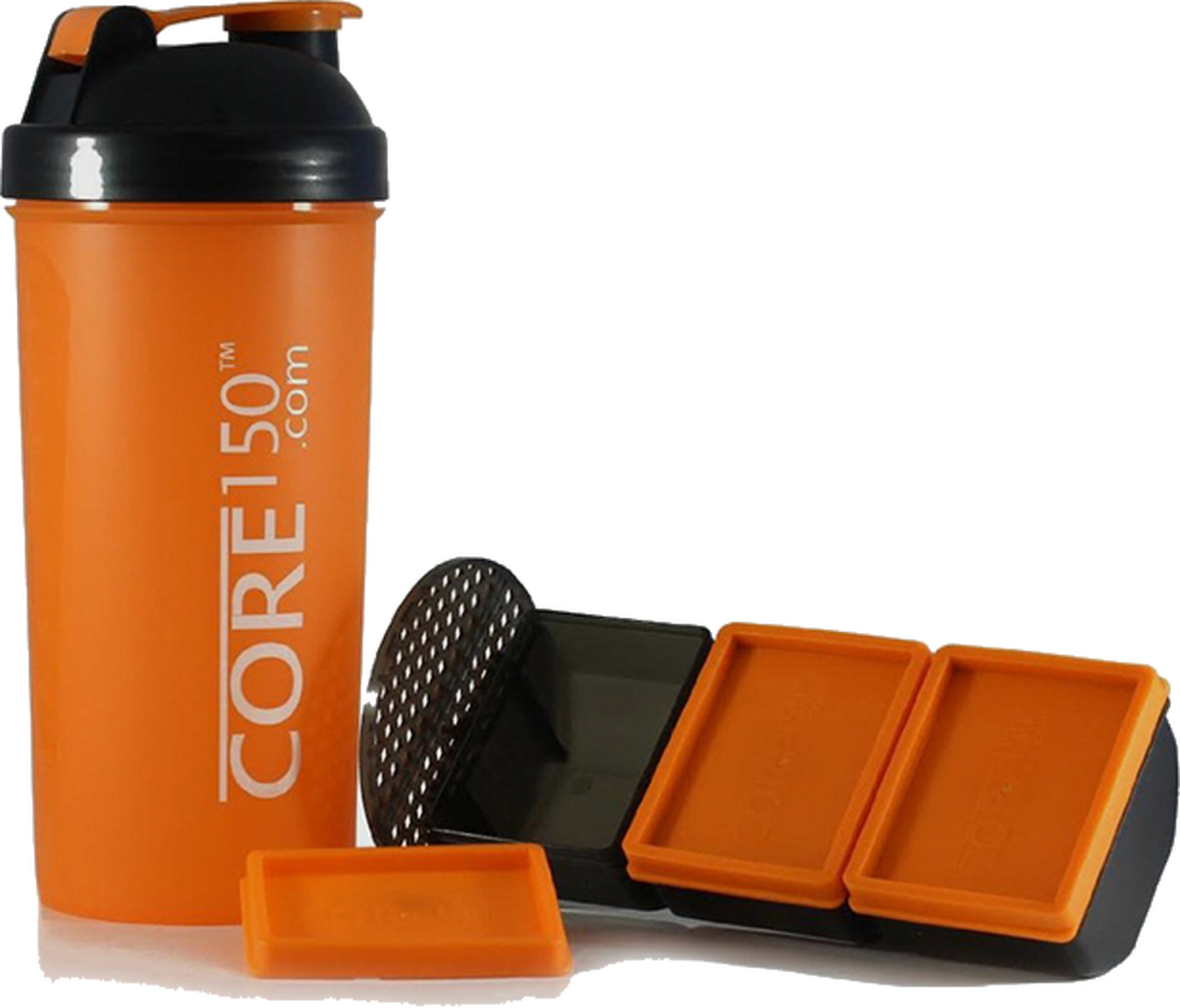 Core 150 Attitude Protein Shaker Bottle - Orange