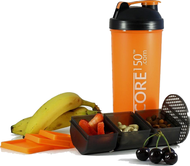 Core 150 Attitude Protein Shaker Bottle - Orange