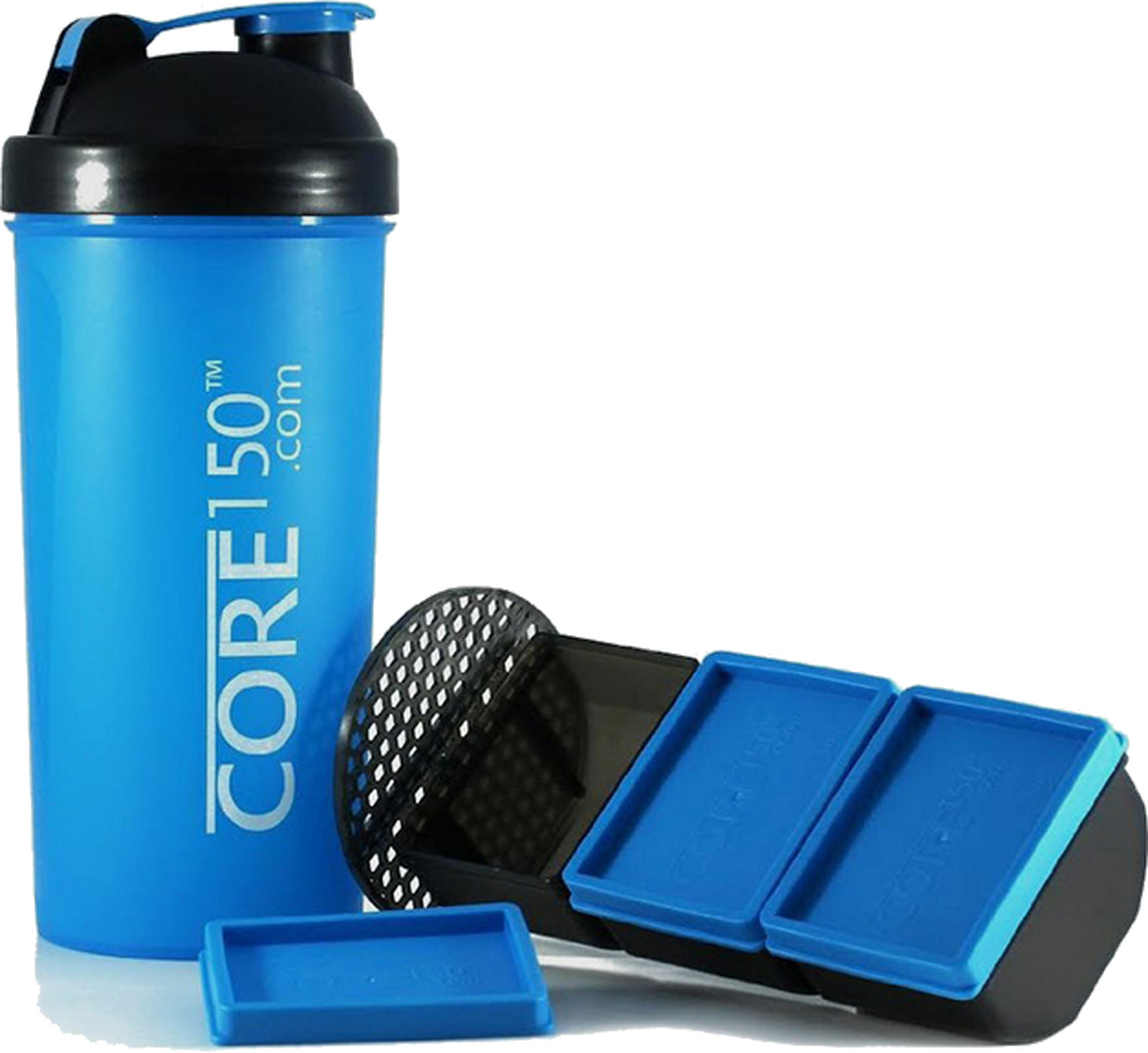 Core 150 Attitude Protein Shaker Bottle - Blue